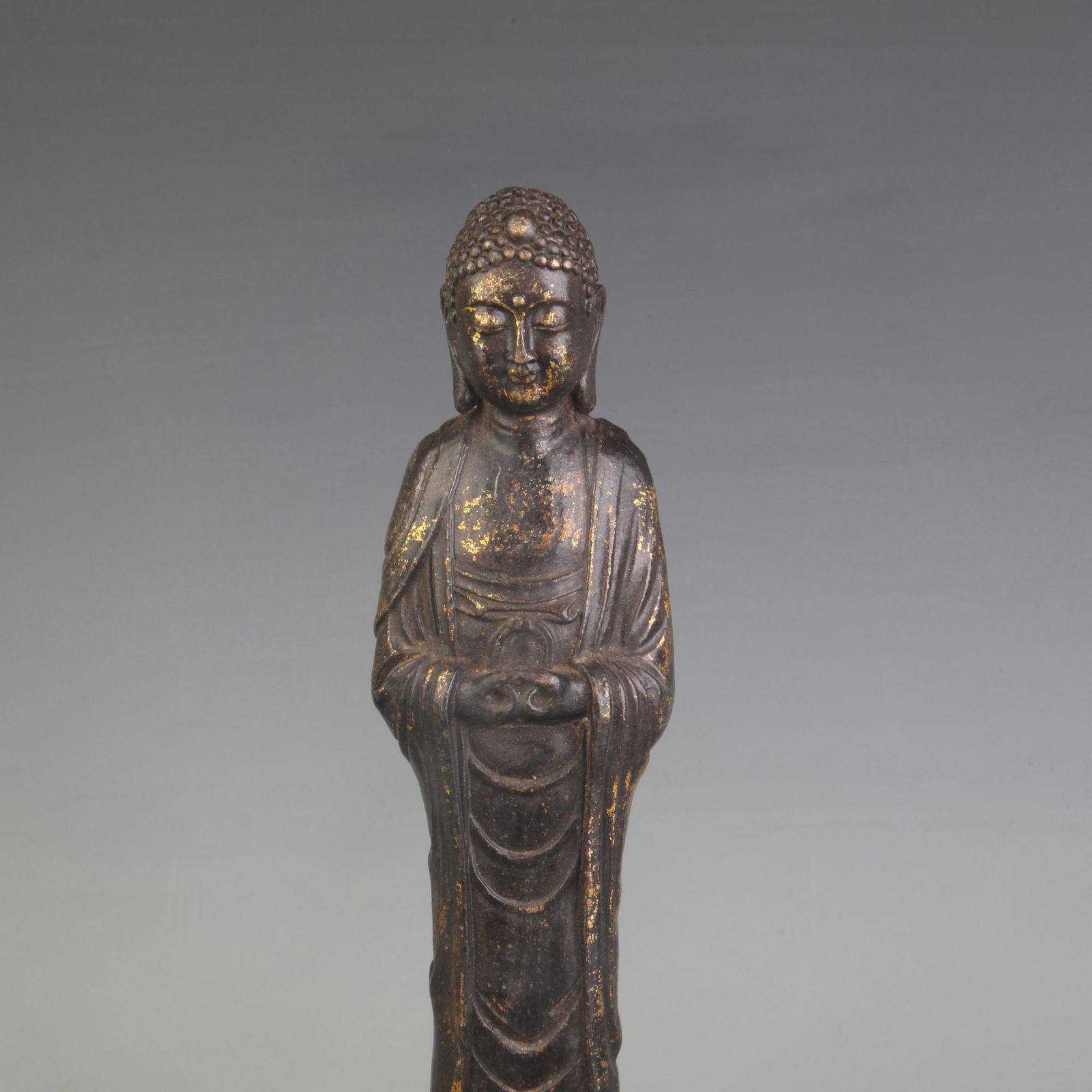 A FINE BRONZE BUDDHA STATUE - 2