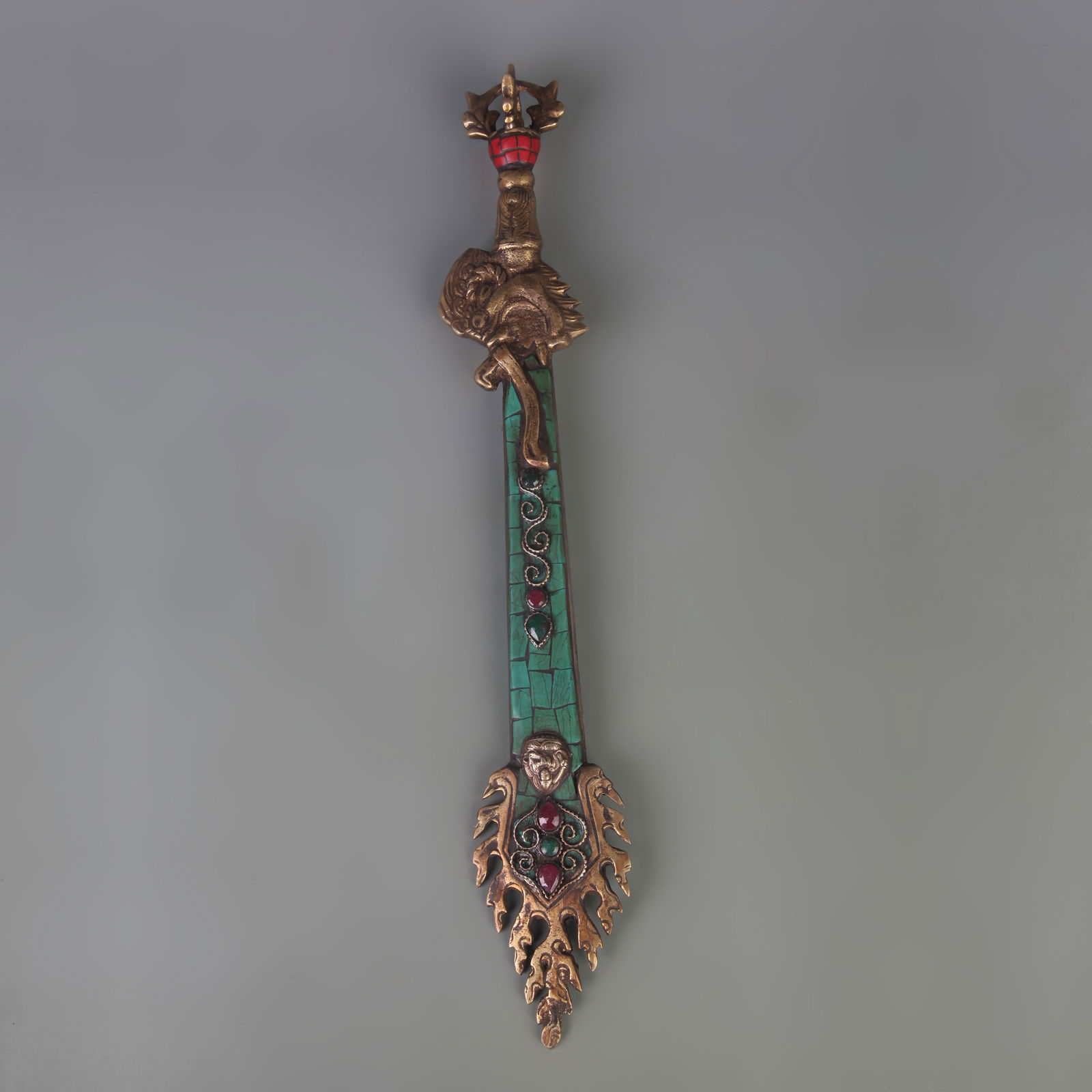 TIBETAN BUDDHIST RITUAL SWORD INSTRUMENT (1 of 4)
