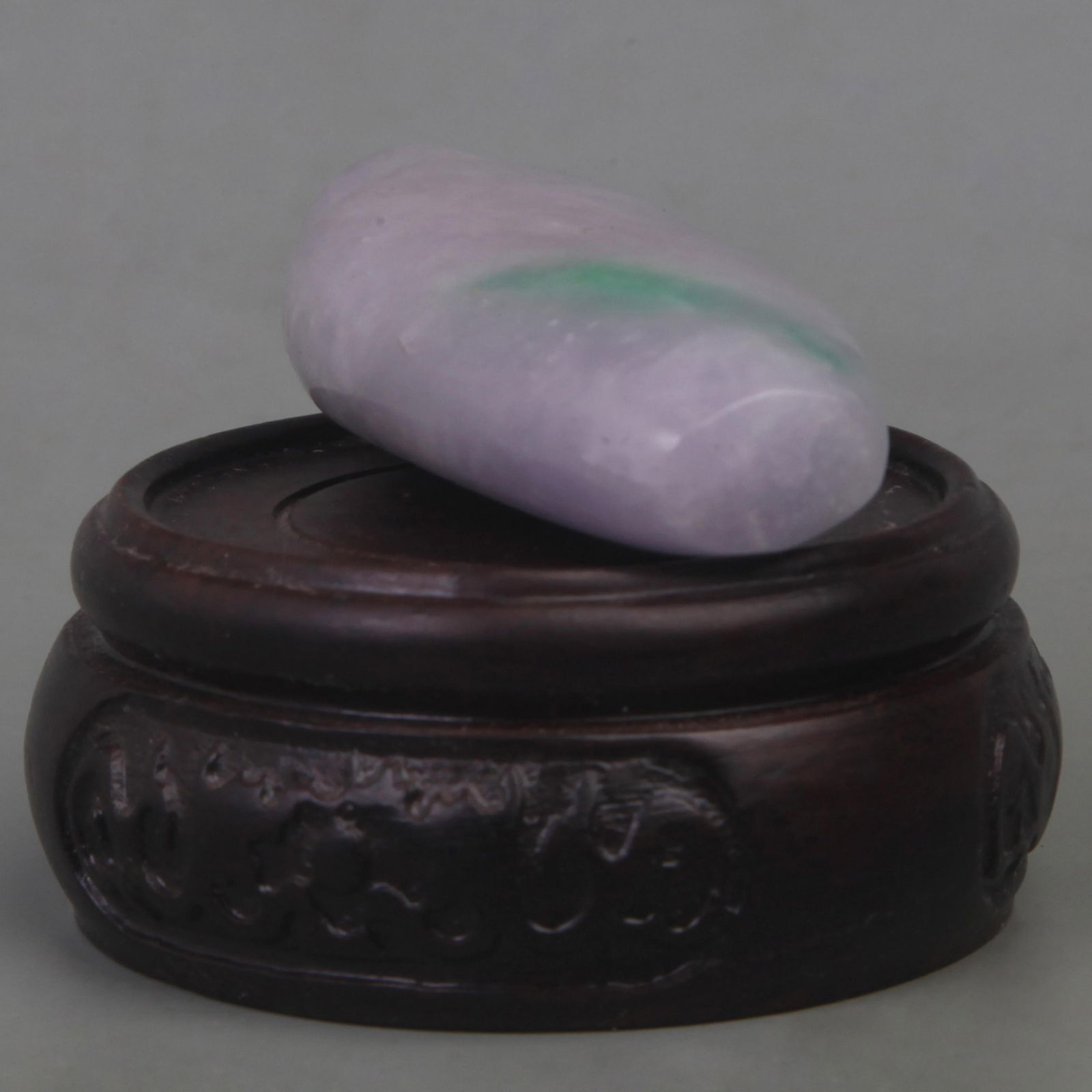 PLAIN JADEITE SNUFF BOTTLE - 4