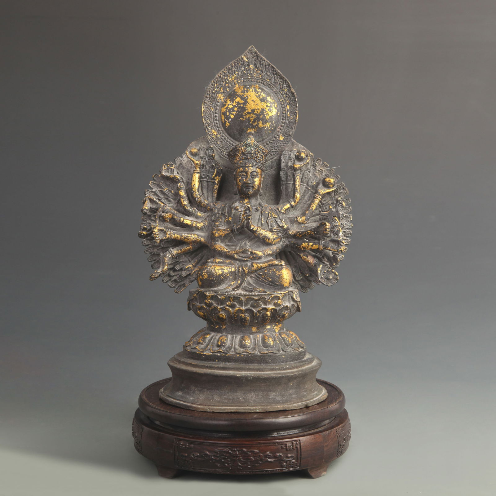 TIBETAN BRONZE CUNDI BODHISATTVA STATUE (1 of 5)