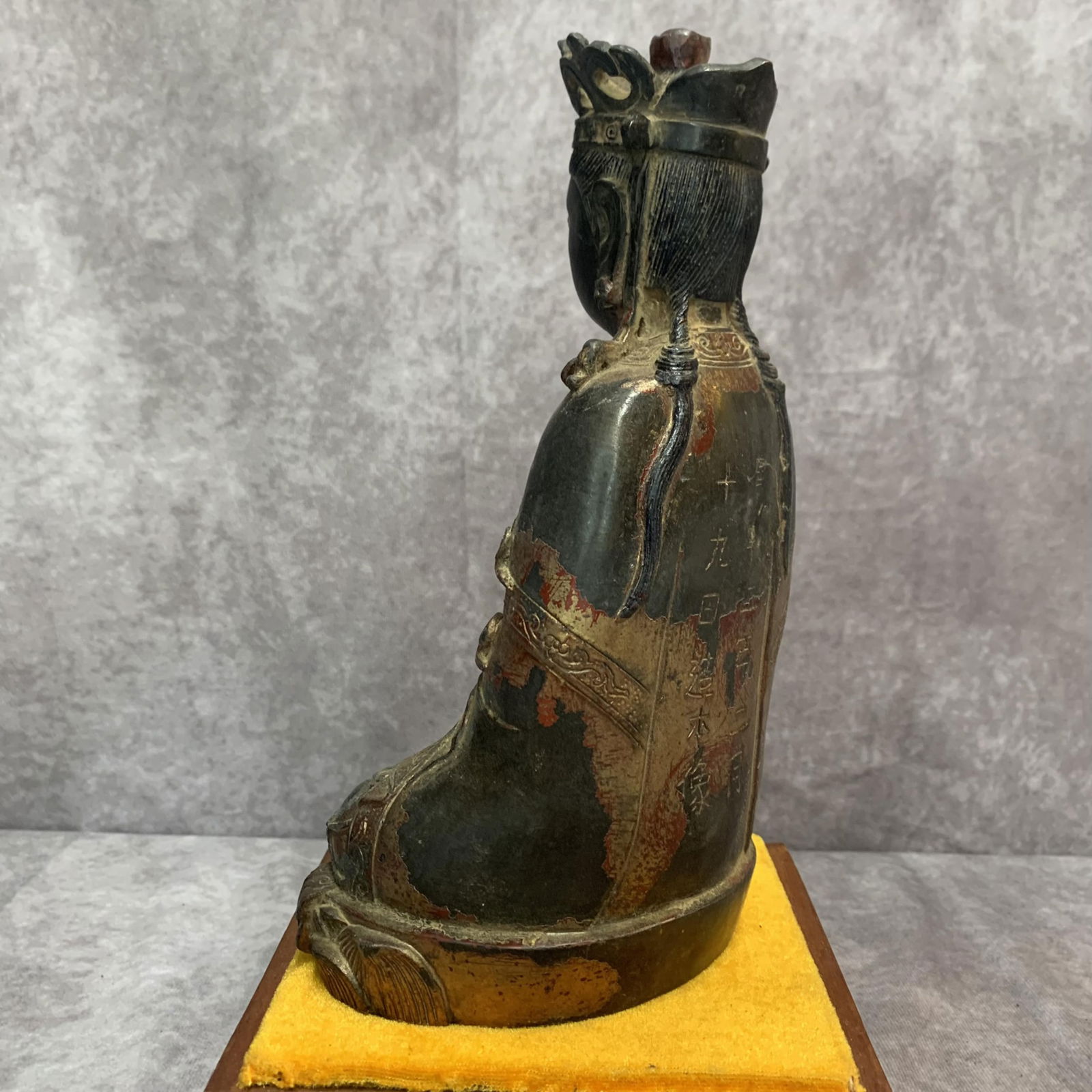 A FINE BRONZE BUDDHA STATUE - 3