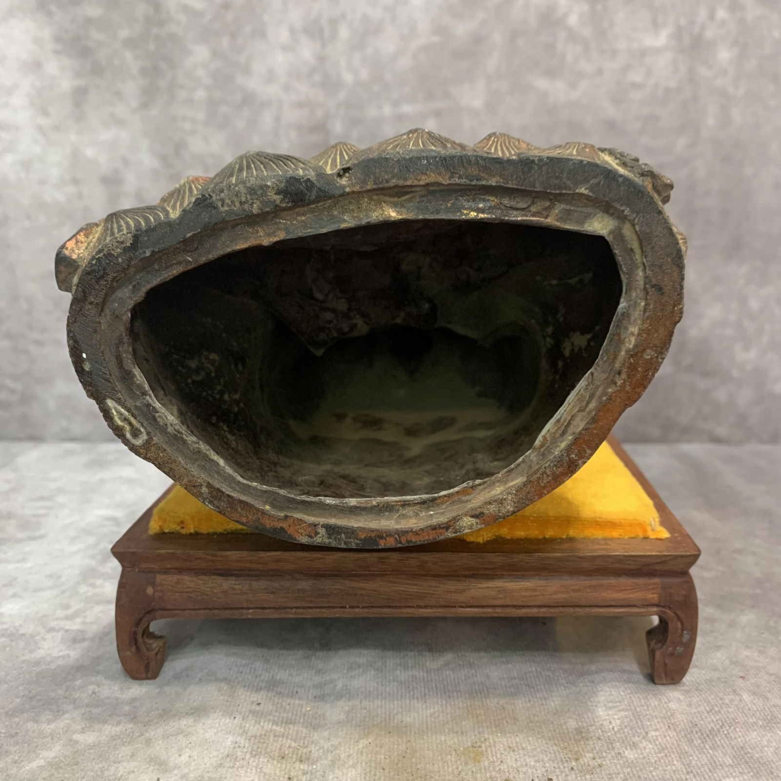 A FINE BRONZE BUDDHA STATUE - 7