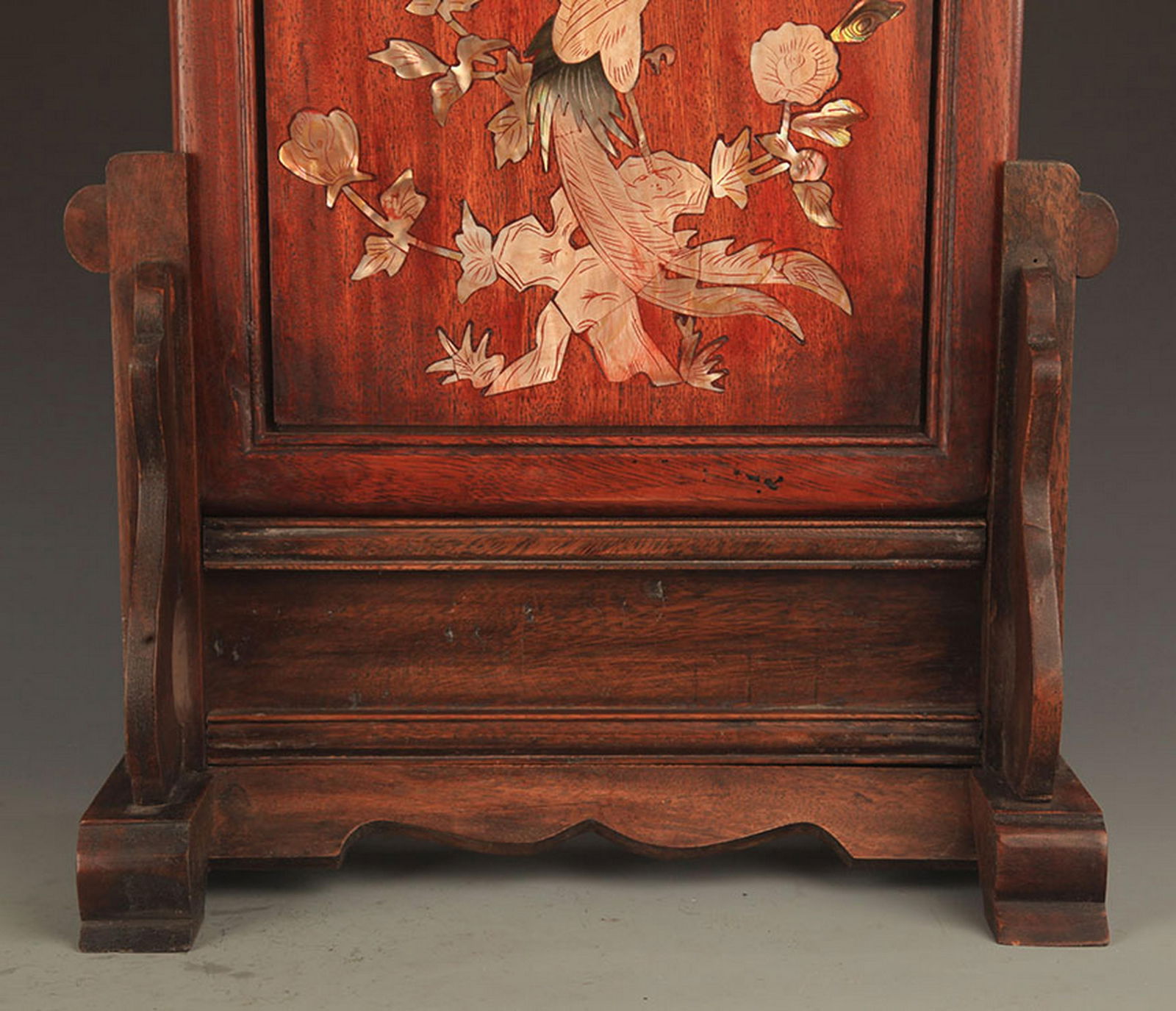 EMBEDDED WITH SPIRAL SHELL WOOD TABLE PANEL - 3