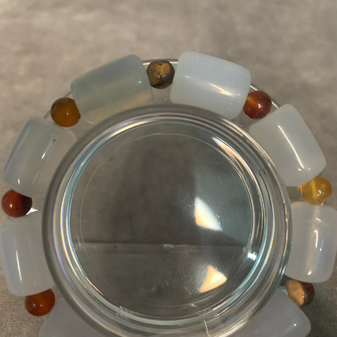 A FINE AGATE MADE BRACELET - 3