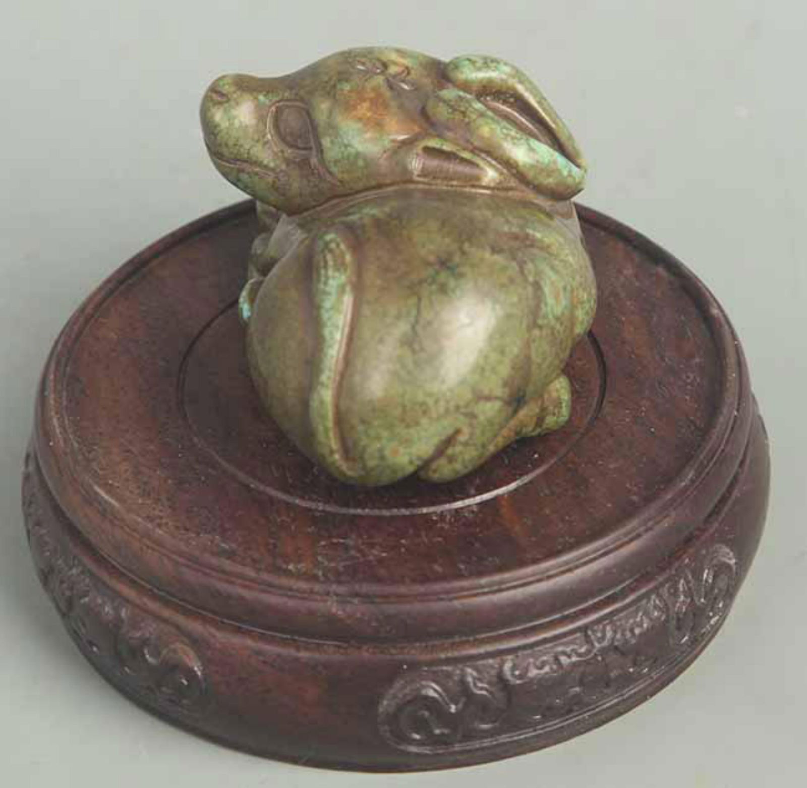 TURQUOISE AUSPICIOUS BEAST FIGURINE - 3