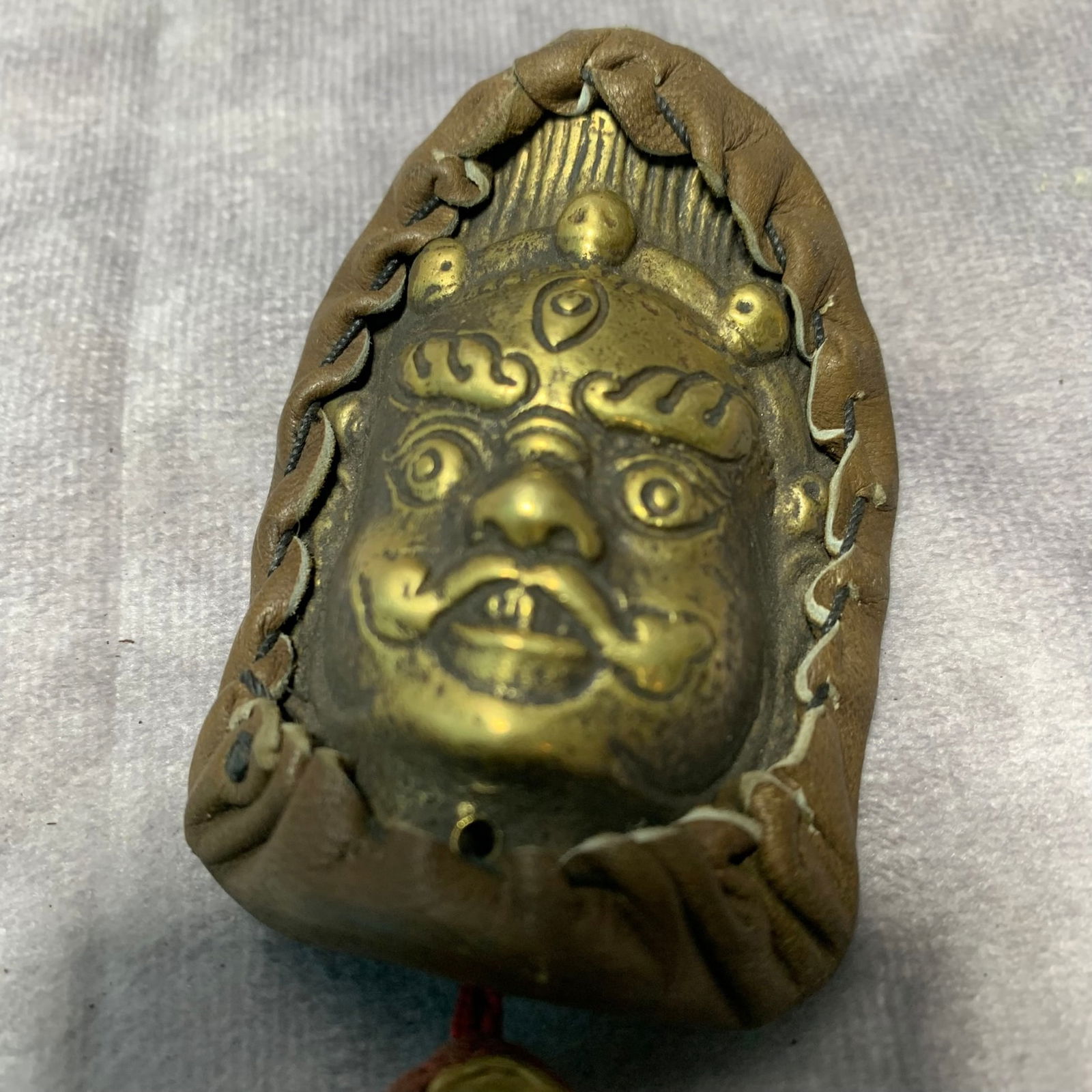 TIBETAN BUDDHIST BRONZE RITUAL OBJECT - 2
