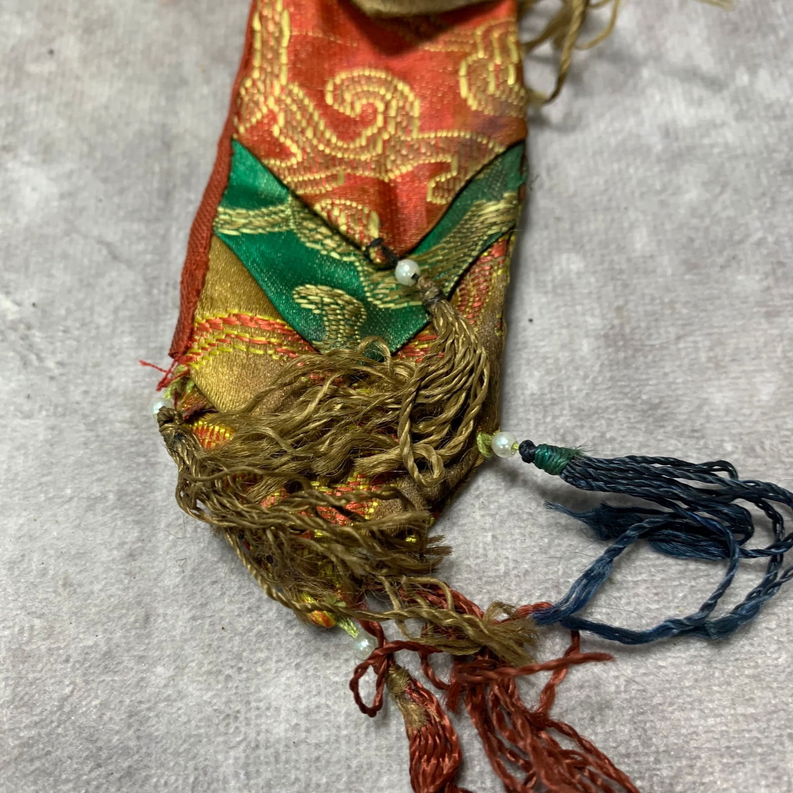 TIBETAN BUDDHIST BRONZE RITUAL OBJECT - 5