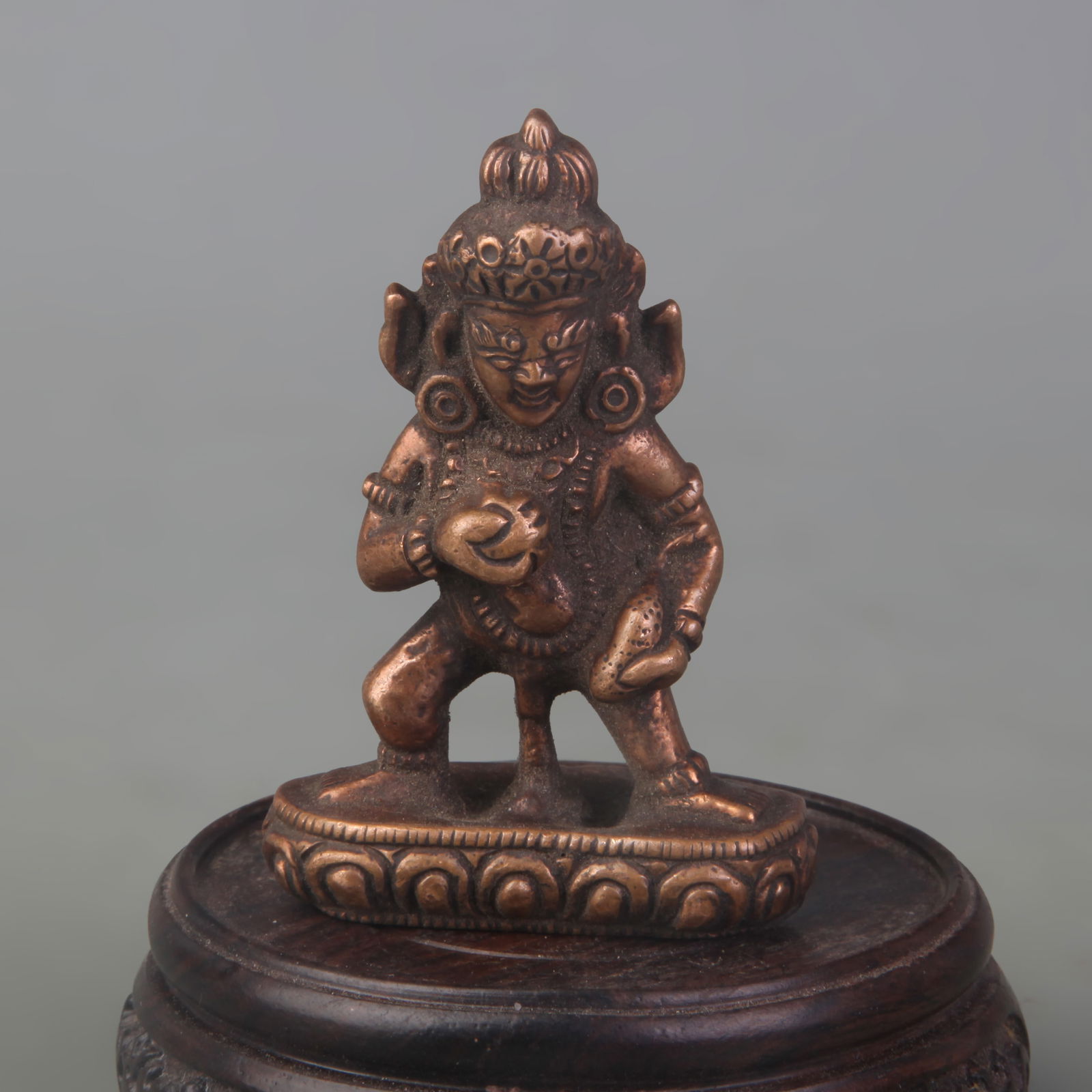 SMALL TIBETAN BUDDHISM BUDDHA STATUE - 2