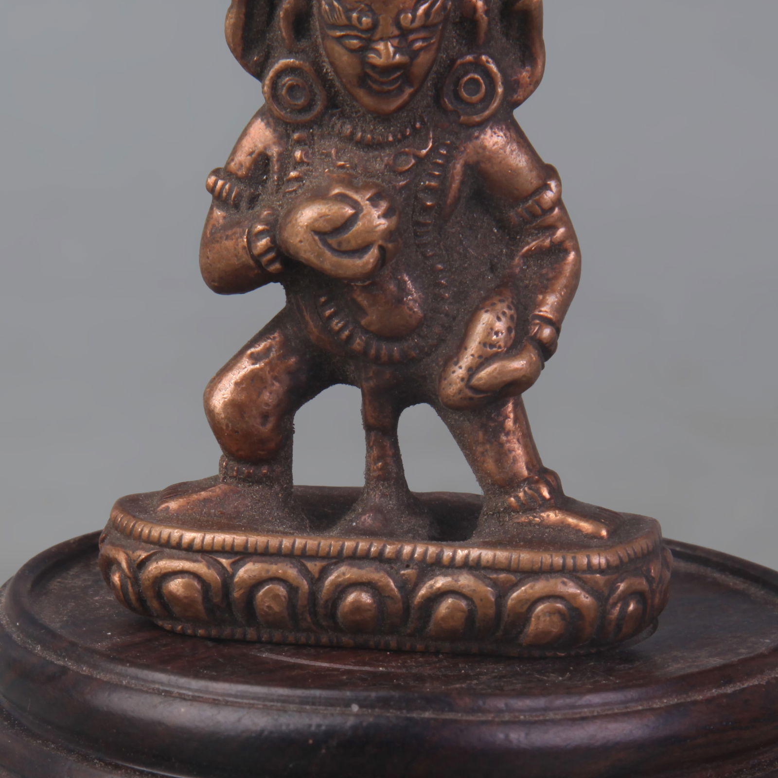 SMALL TIBETAN BUDDHISM BUDDHA STATUE - 3
