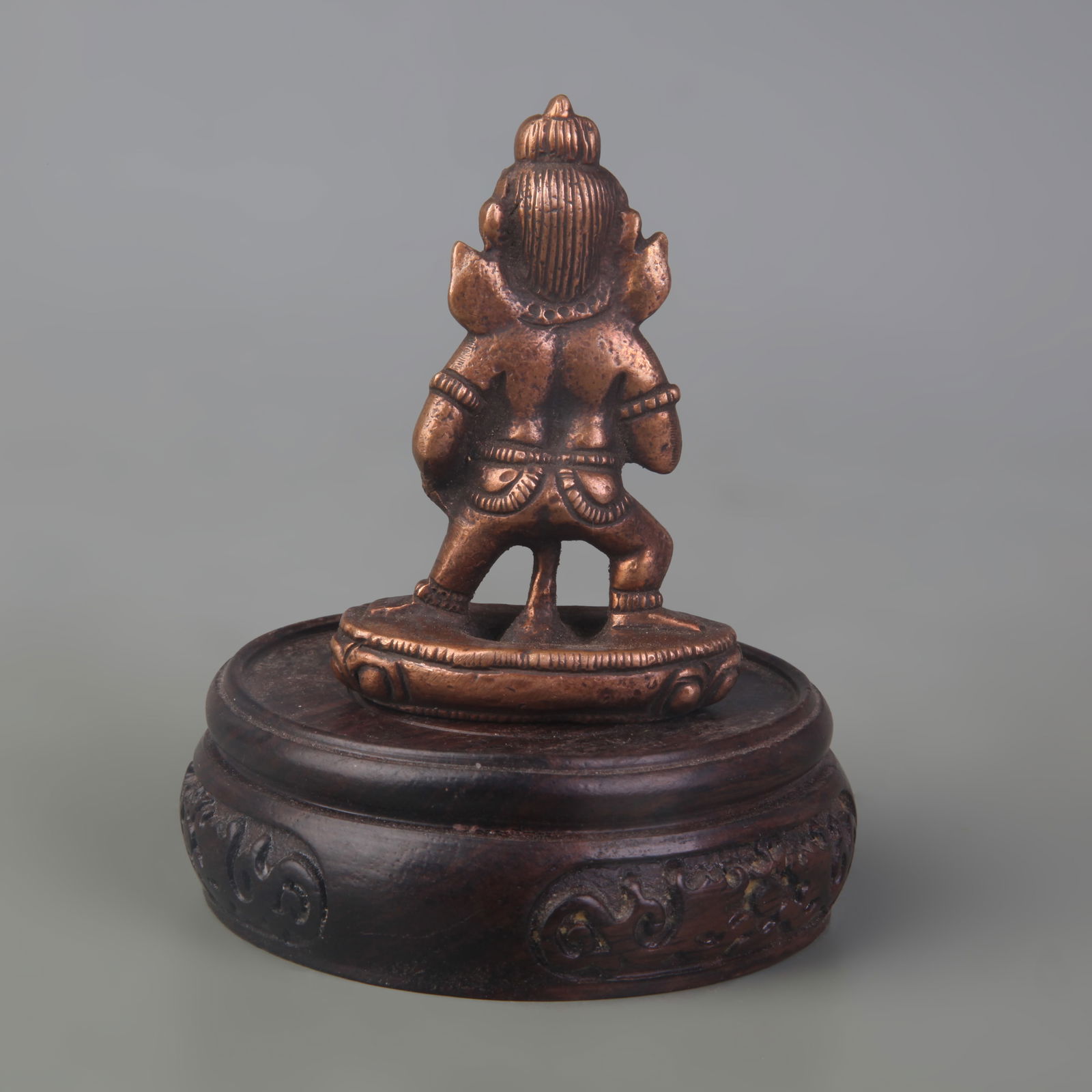 SMALL TIBETAN BUDDHISM BUDDHA STATUE - 4