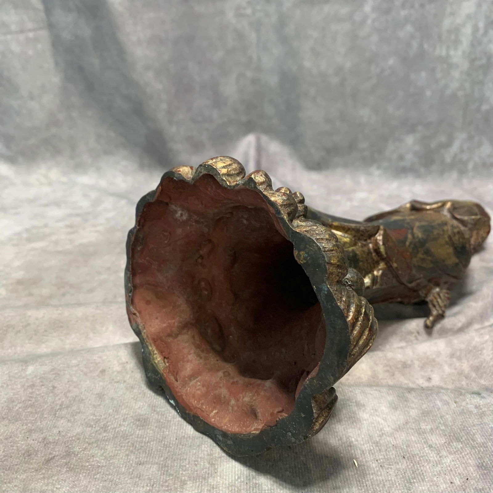 BRONZE STANDING GUANYIN STATUE - 6