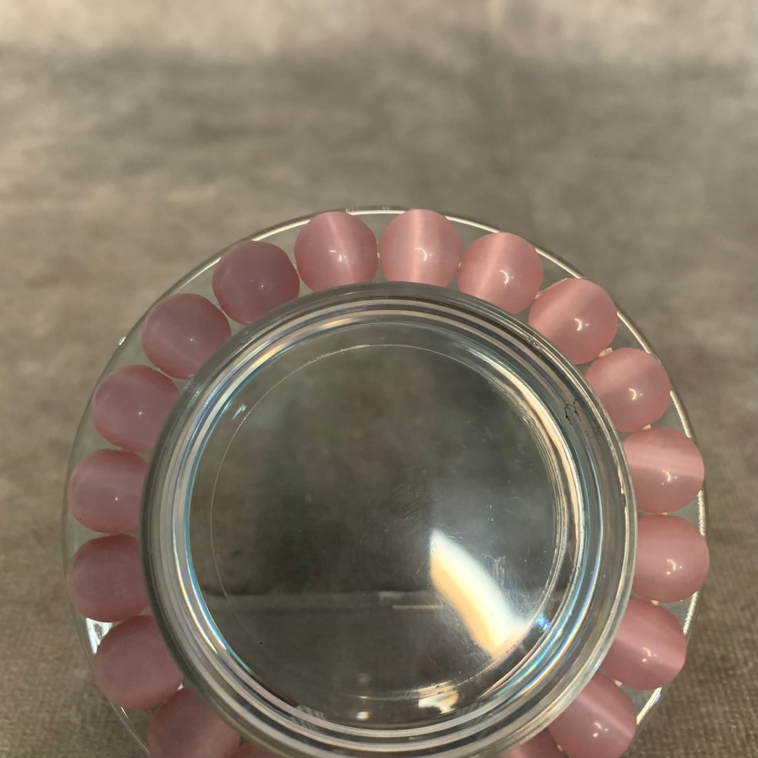 A FINE PICK CRYSTAL MADE BRACELEST - 2