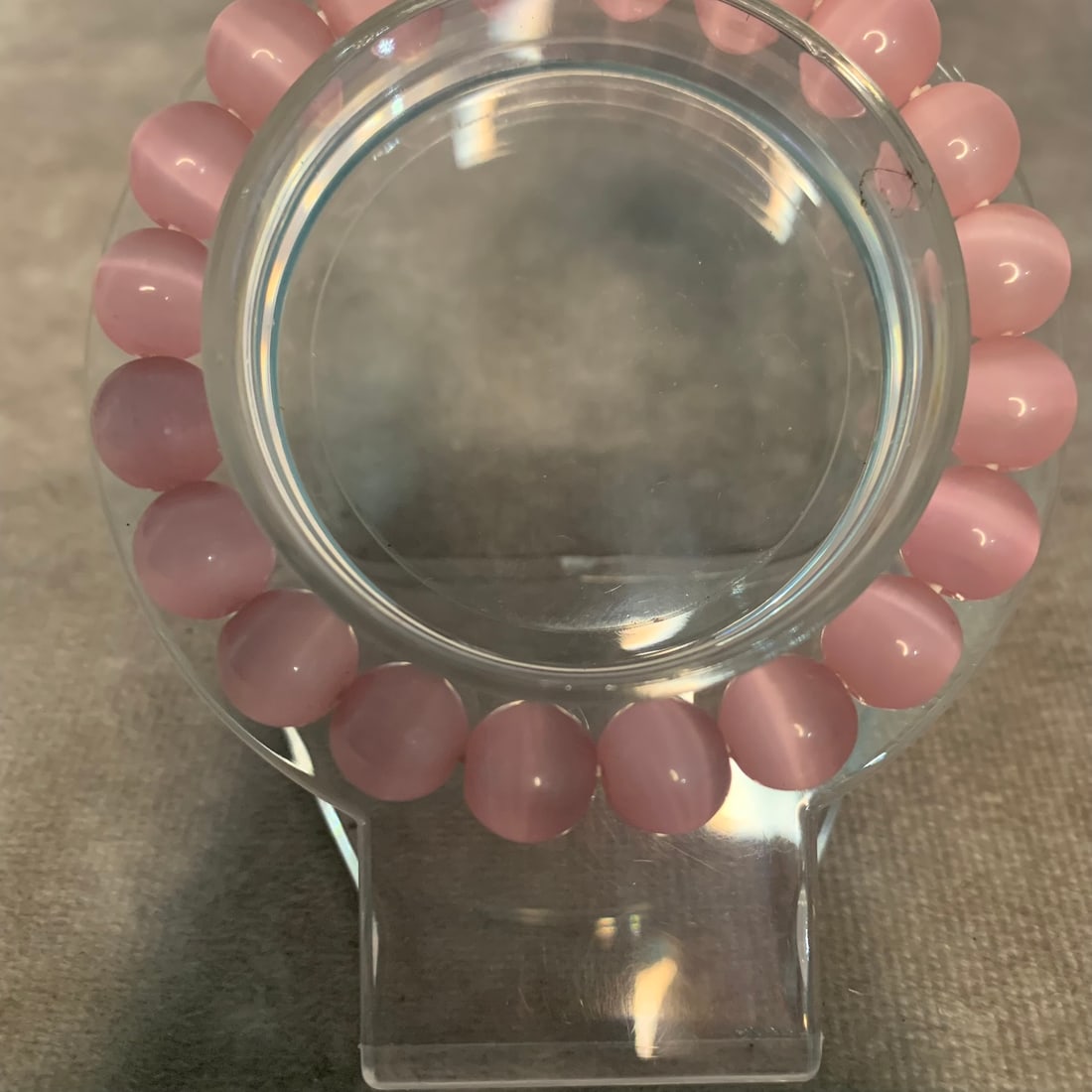 A FINE PICK CRYSTAL MADE BRACELEST - 3