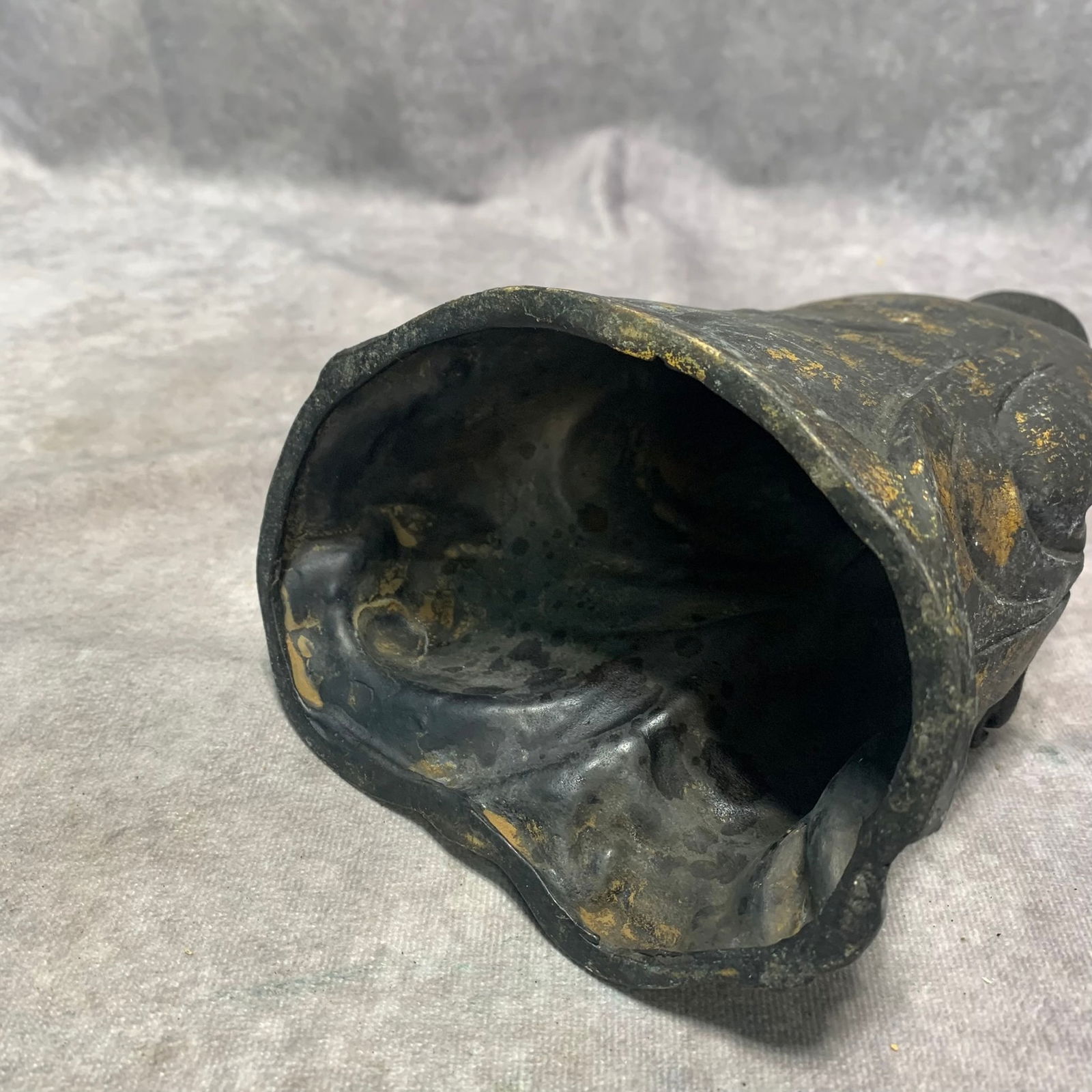 BRONZE RUYI GUANYIN STATUE - 5