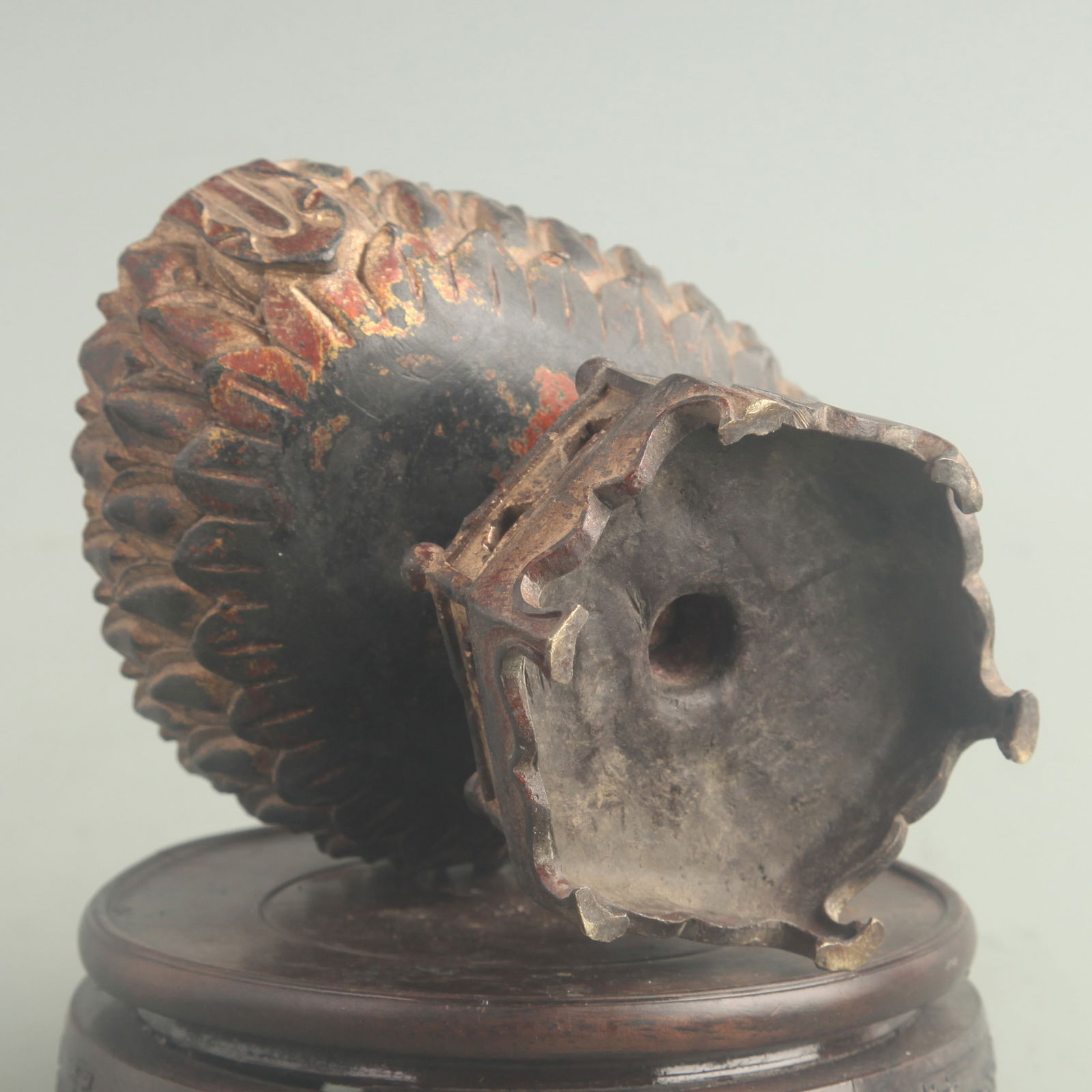 GILT BRONZE SHAKYAMUNI BUDDHA - 7