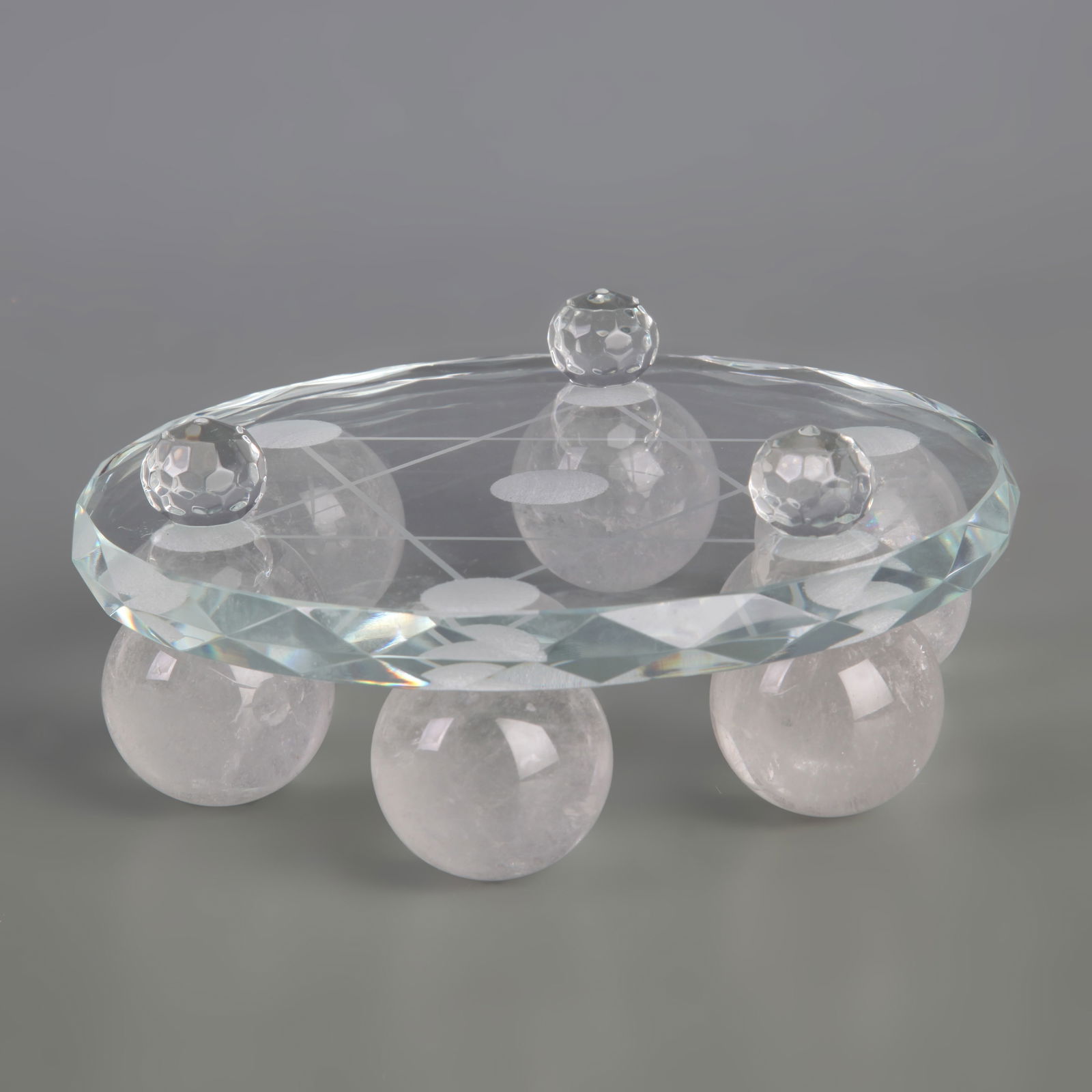 WHITE CRYSTAL SEVEN-STAR ARRAY SET - 5