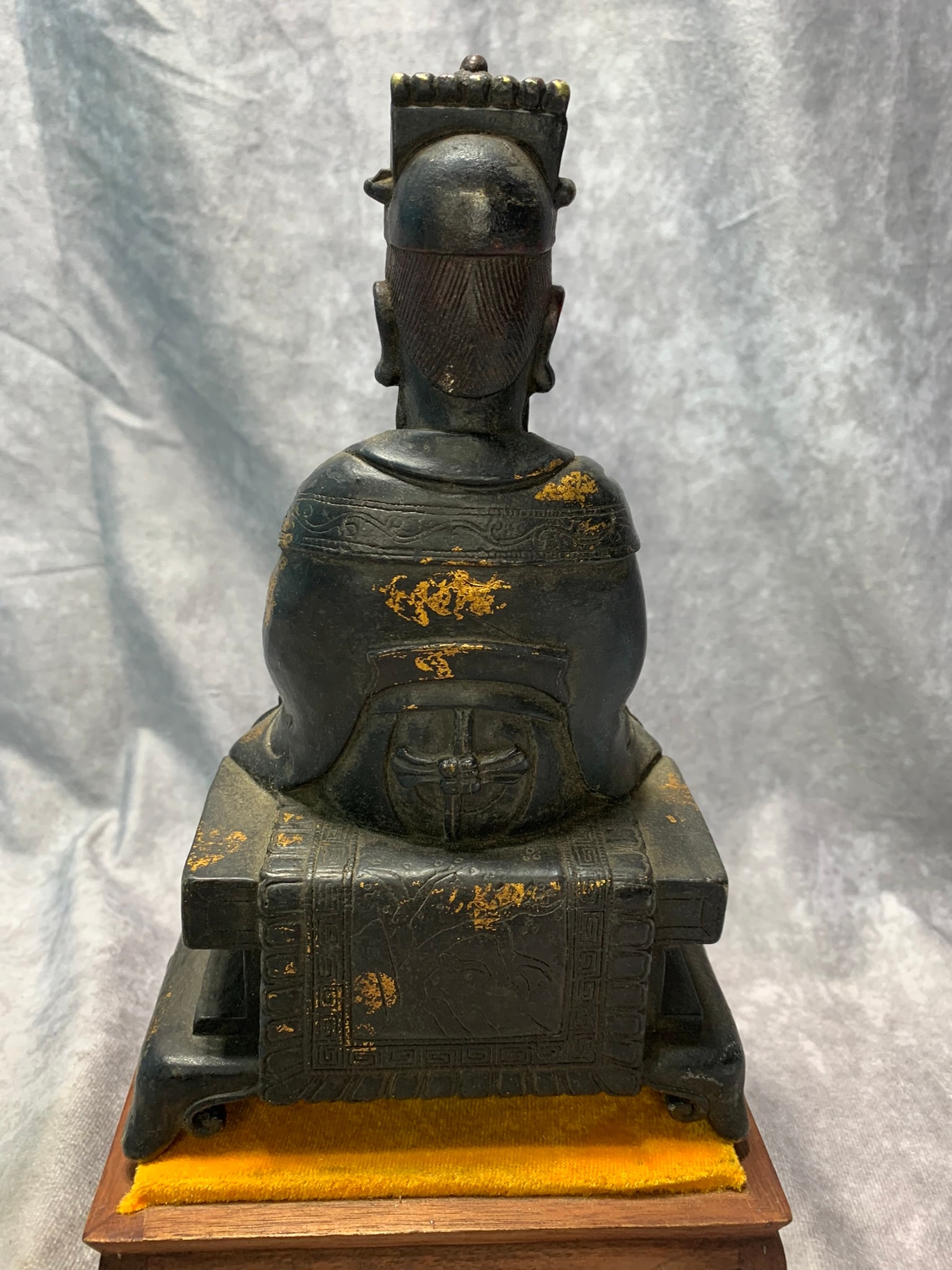 GILDED BRONZE IMMORTAL STATUE - 3