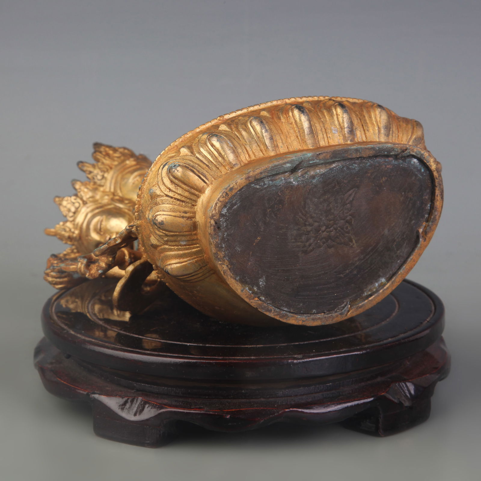 TIBETAN BUDDHIST THREE-FACED BUDDHA - 5