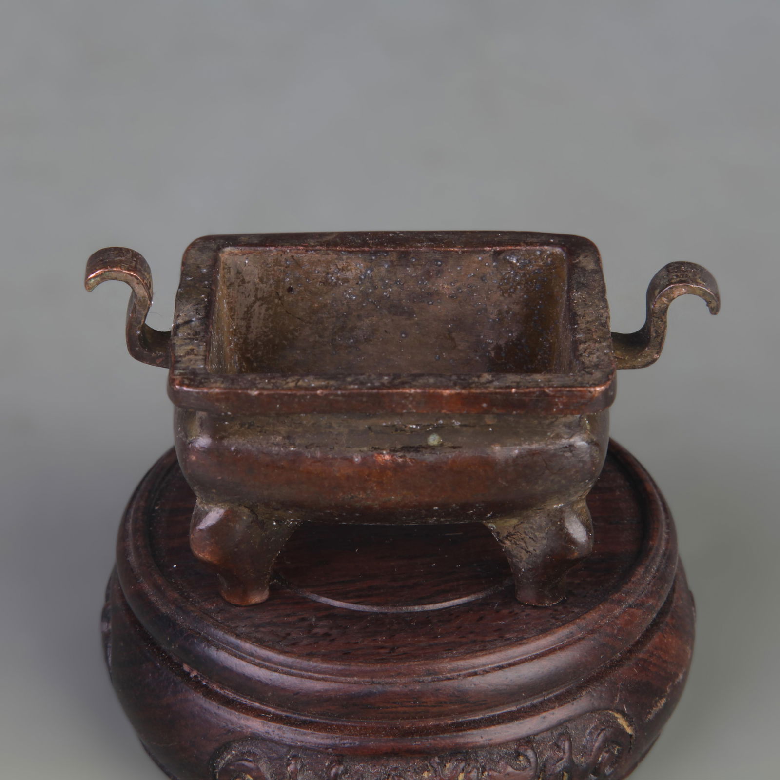 OPENWORK BEAST-EAR ROUND-FOOTED SMALL CENSER - 2