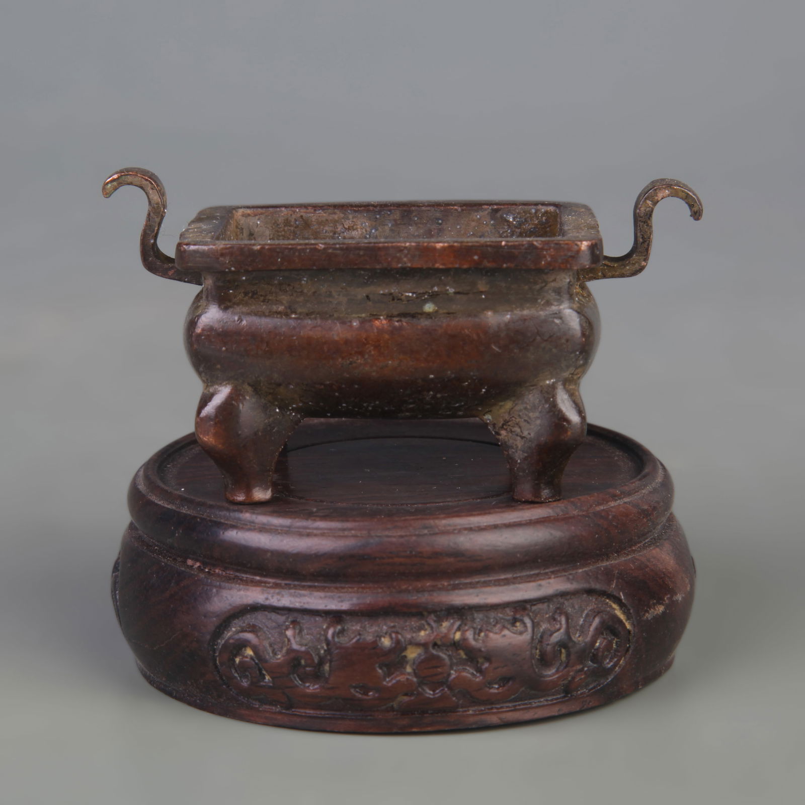 OPENWORK BEAST-EAR ROUND-FOOTED SMALL CENSER - 3