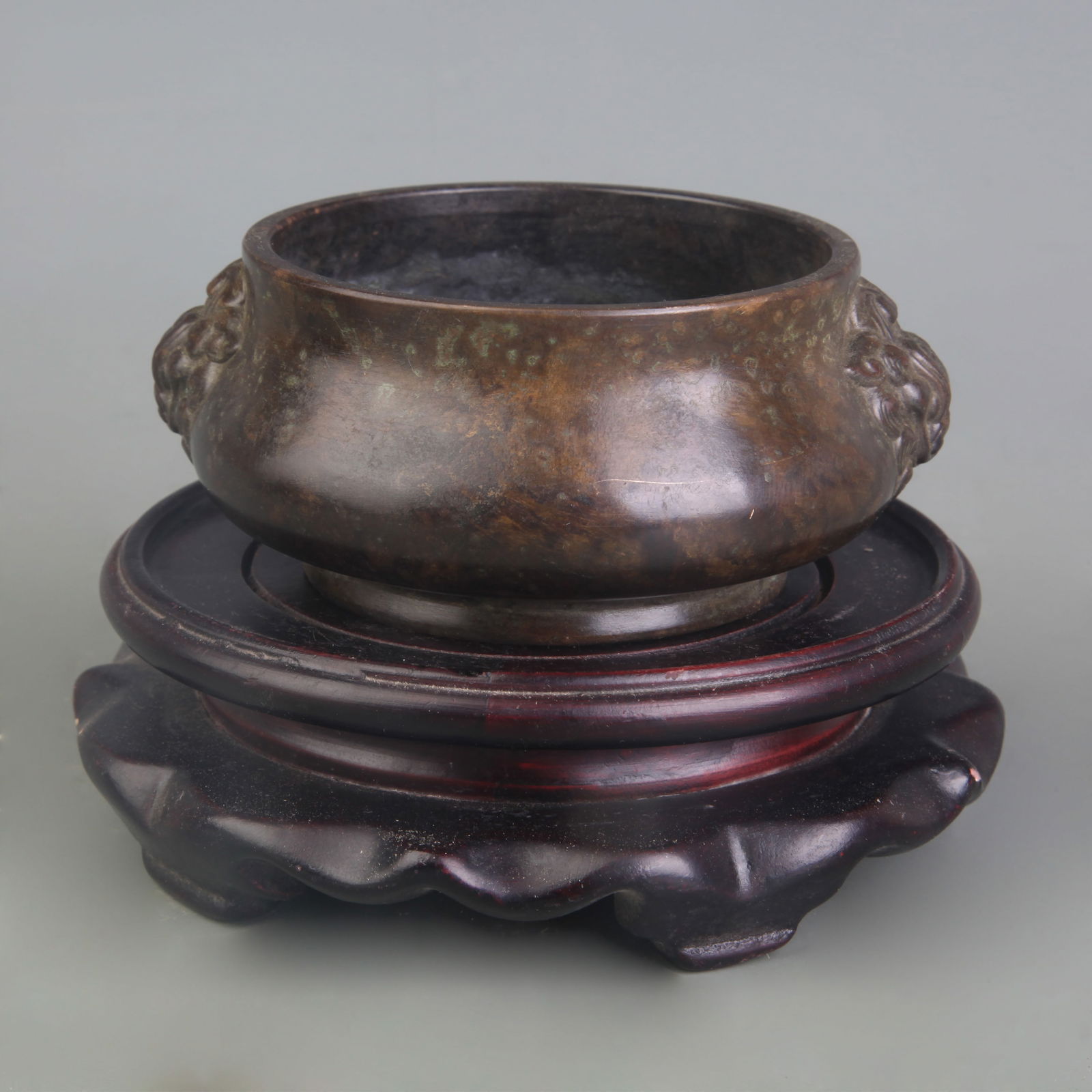 BEAST-EAR ROUND-FOOTED CENSER - 4