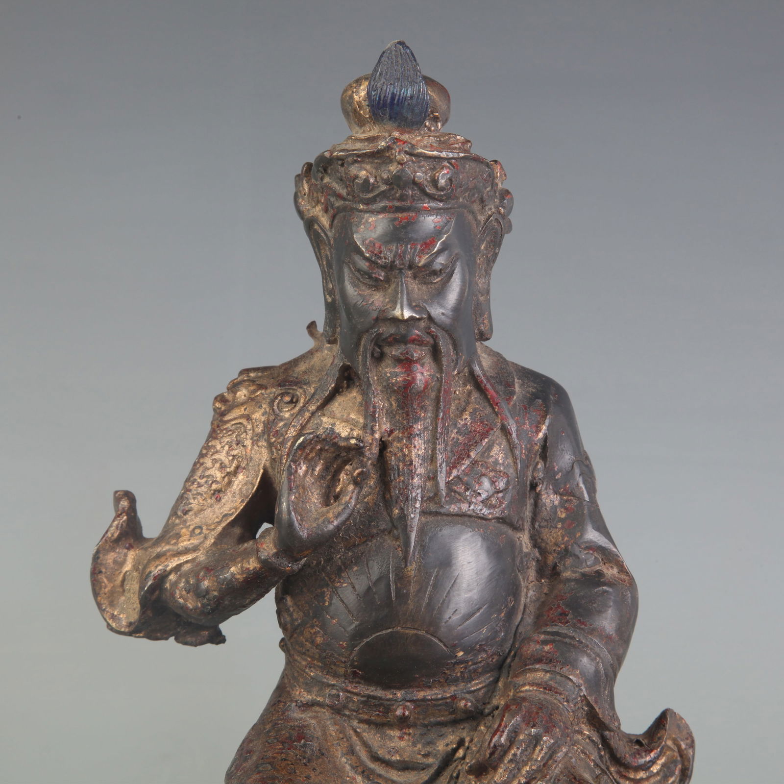A FINE BRONZE BUDDHA STATUE - 2