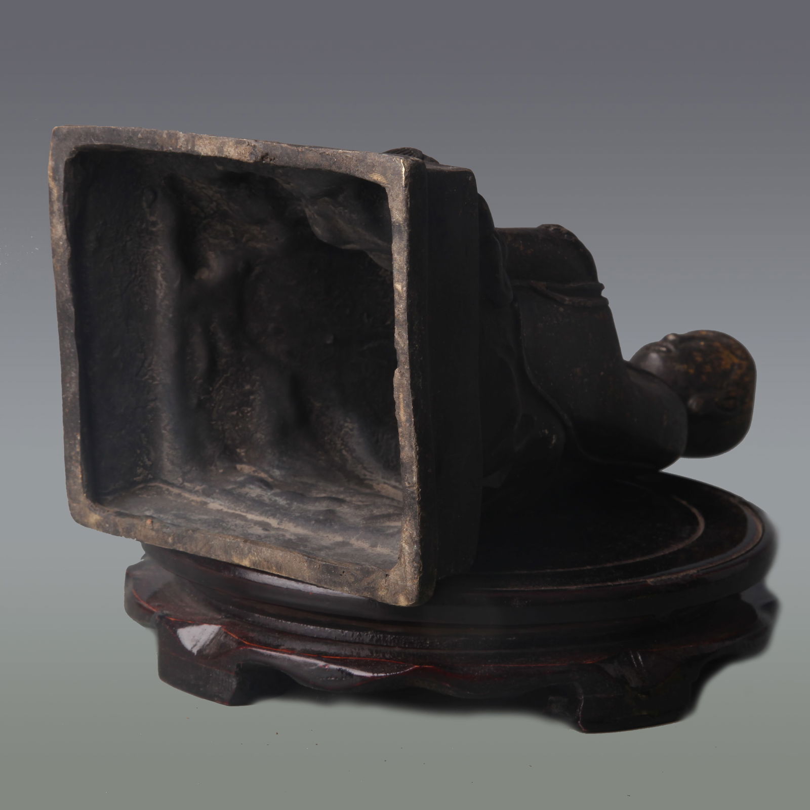 A FINE BRONZE BUDDHA STATUE - 6