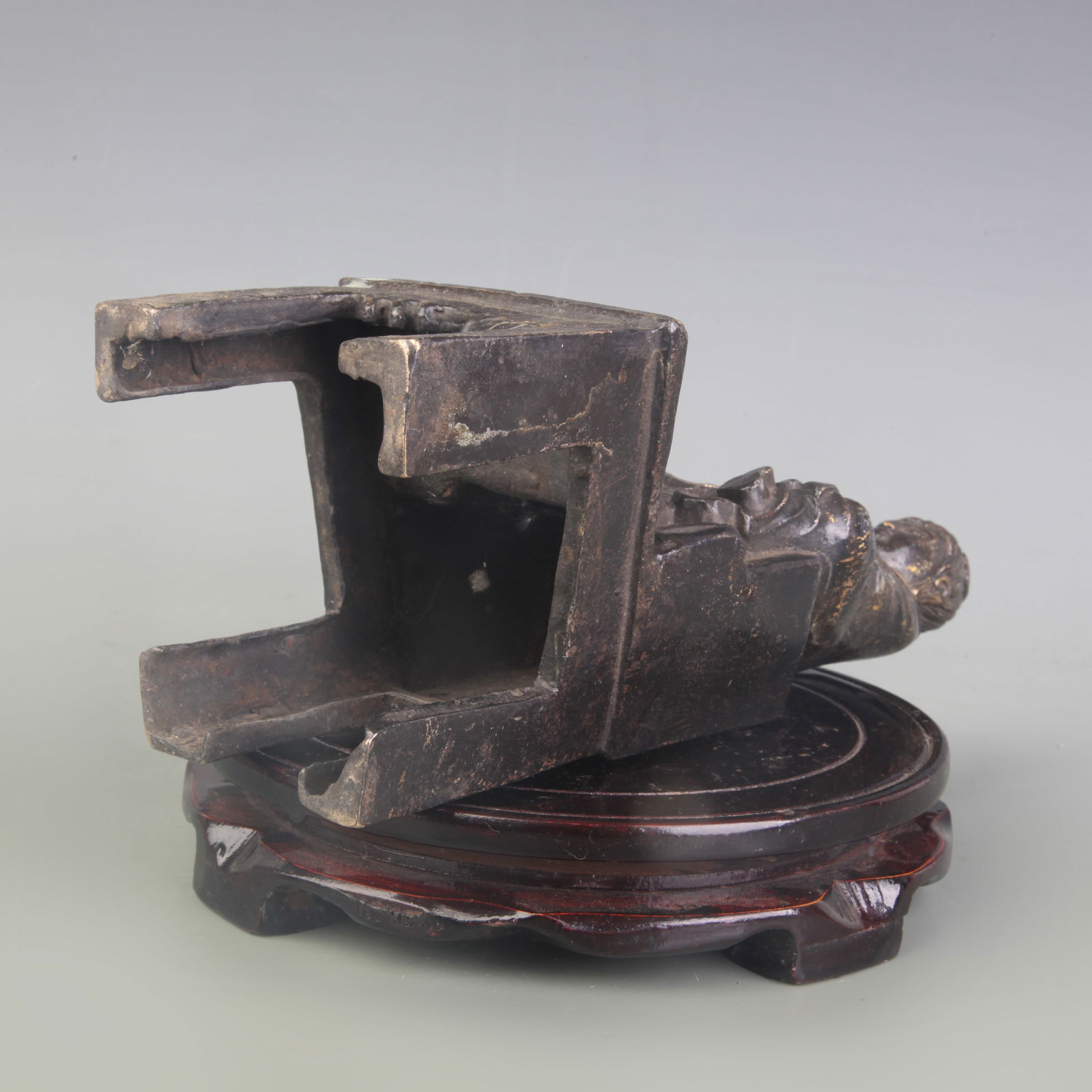 A FINE BRONZE BUDDHA STATUE - 5