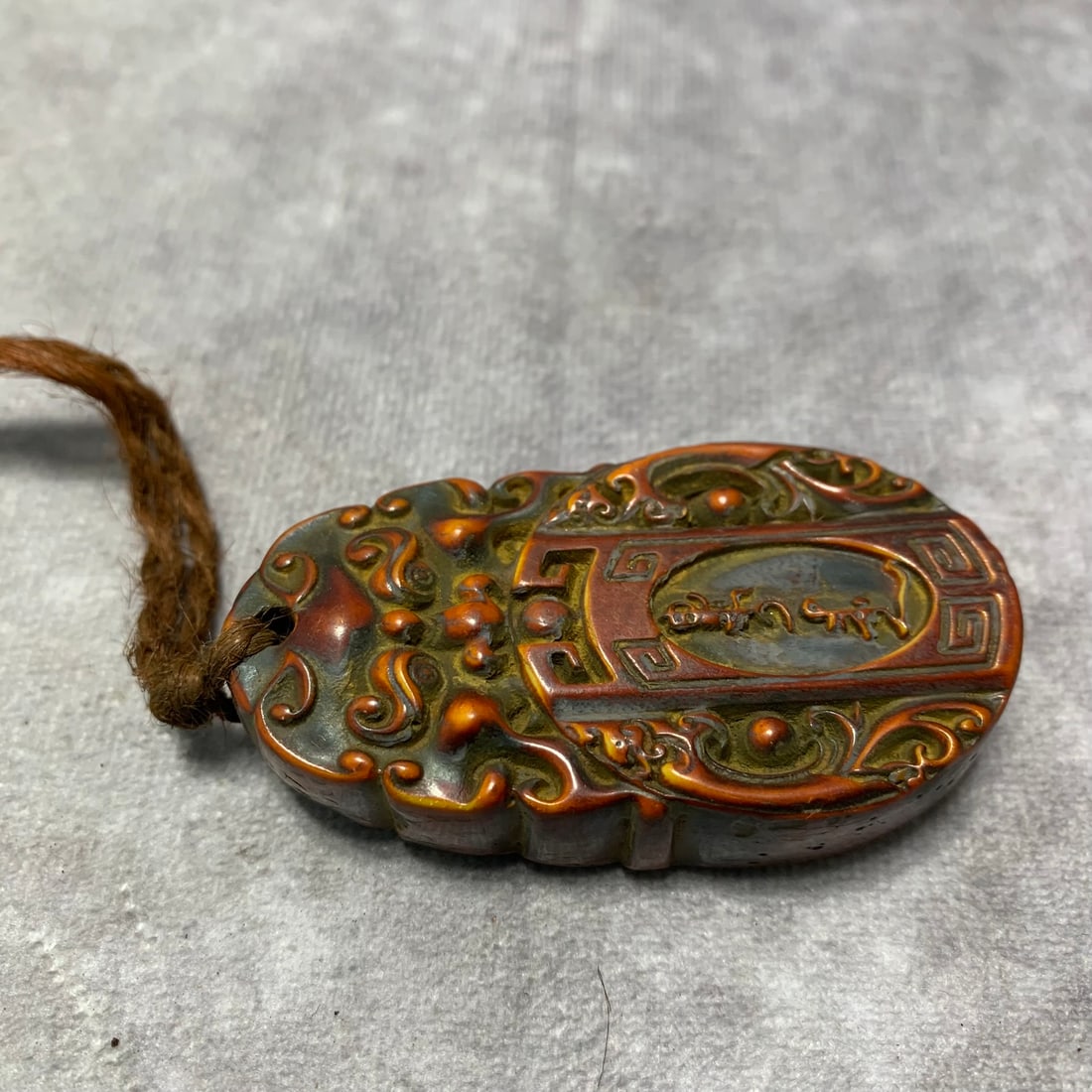 A FINE BONE MADE PLAQUE - 4