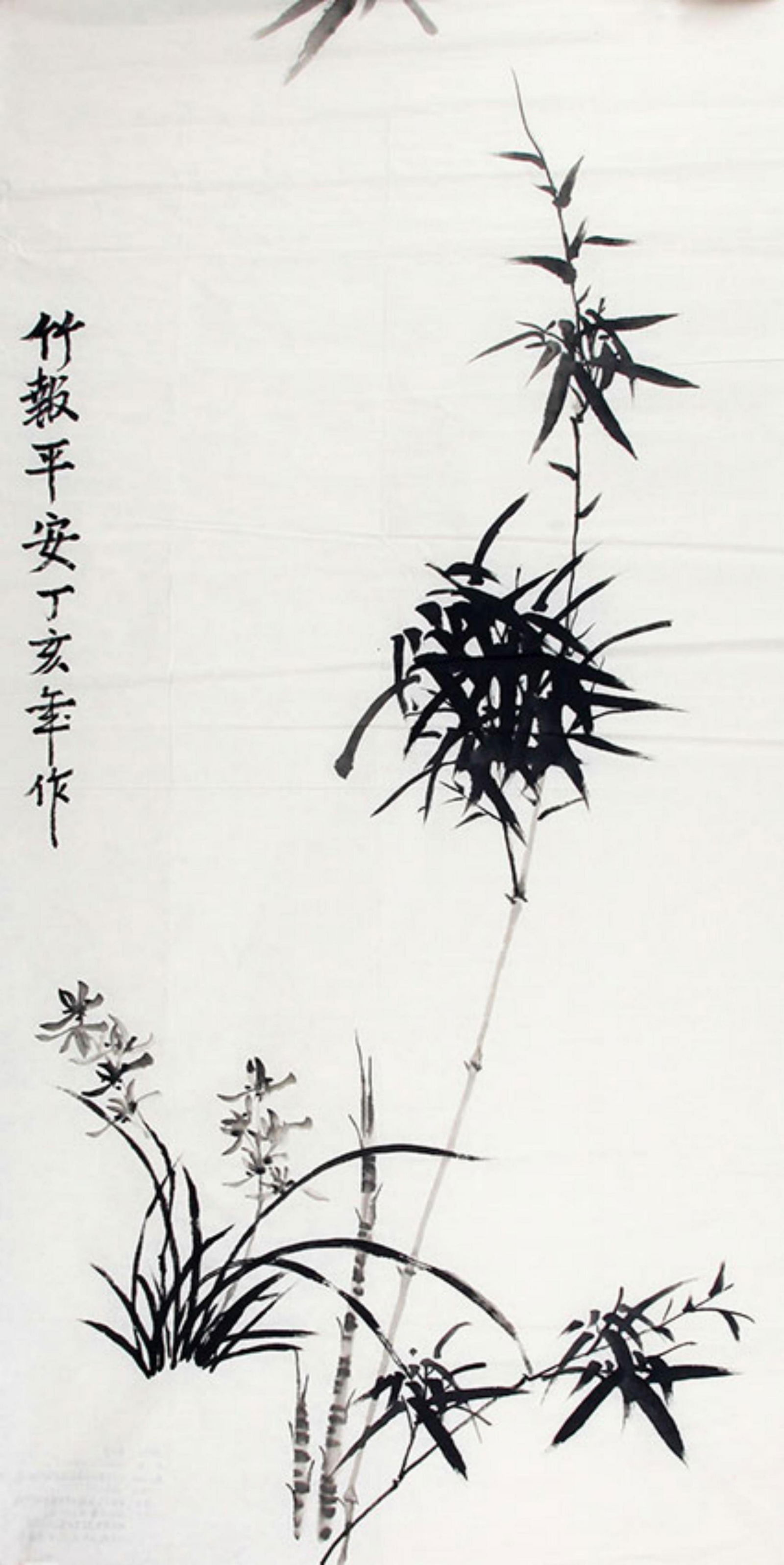 ZHOU GUI SHENG, CHINESE PAINTING ATTRIBUTED TO: Contemporary; High: 53.0 inch Width: 26.9 inch