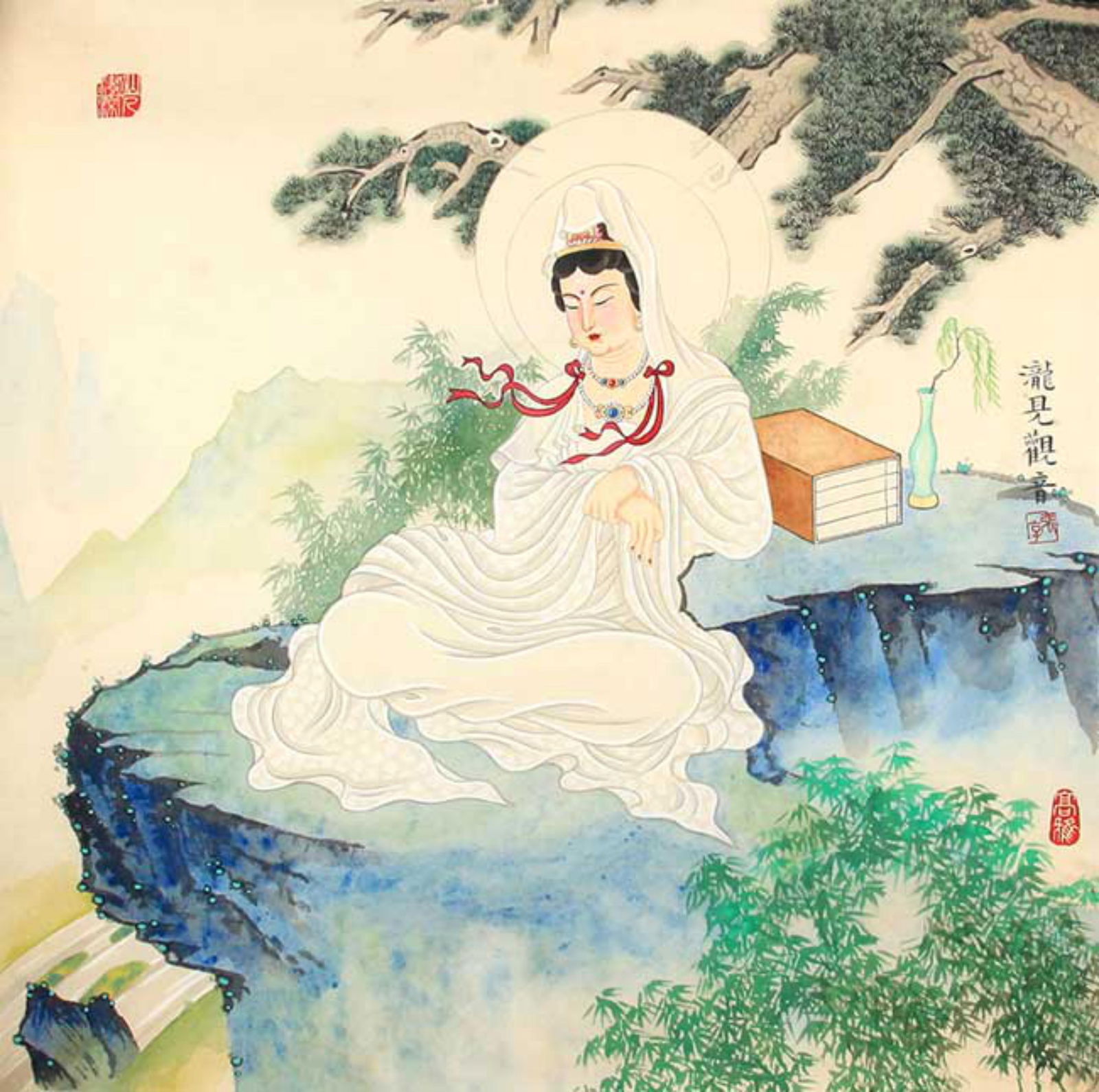ZHANG JING, CHINESE PAINTING ATTRIBUTED TO: Contemporary, High: 25.5 inch Width: 26.00 inch
