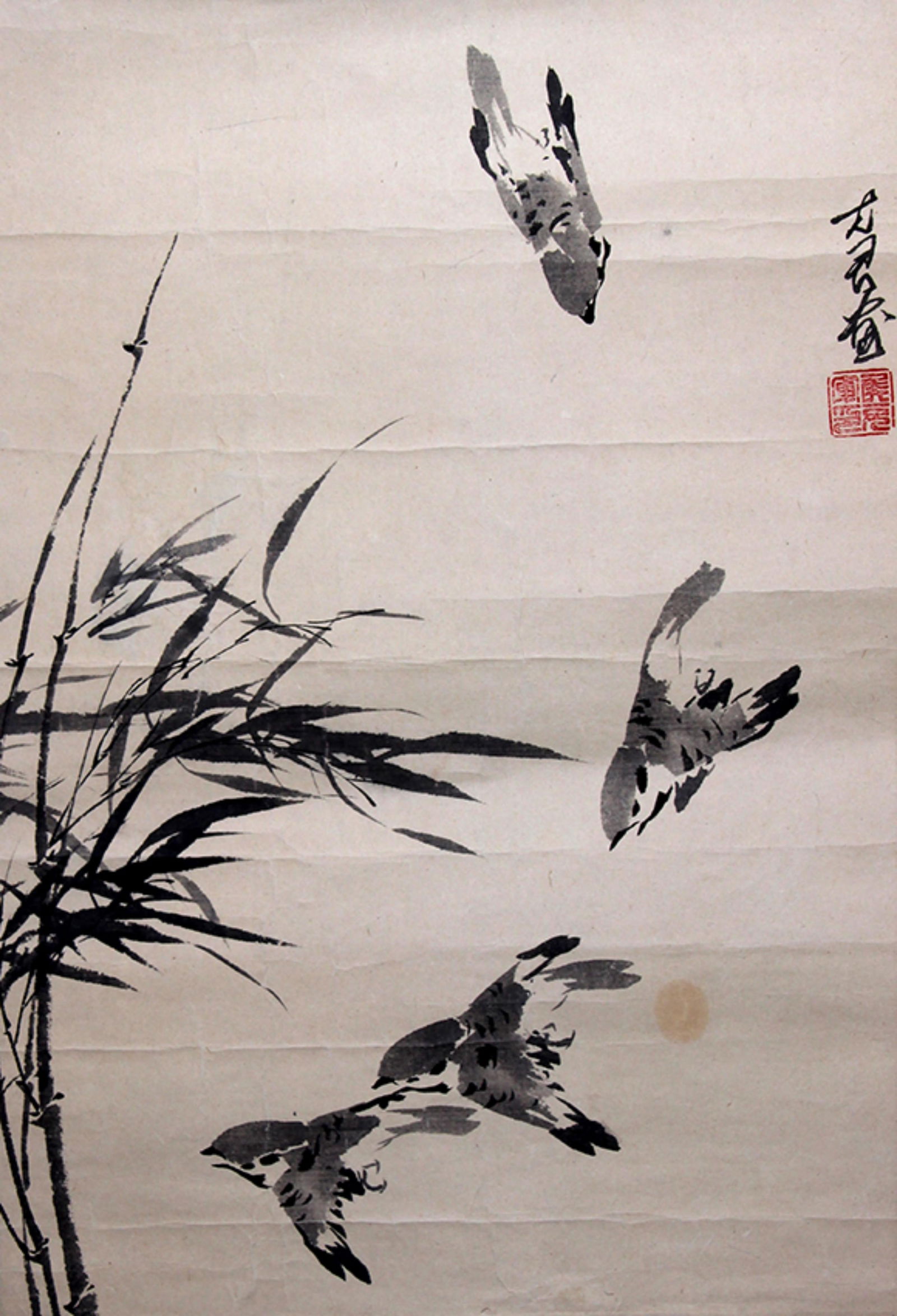 HE KE JUN, CHINESE PAINTING ATTRIBUTED TO: Contemporary; High: 19.1 inch Width: 12.9 inch