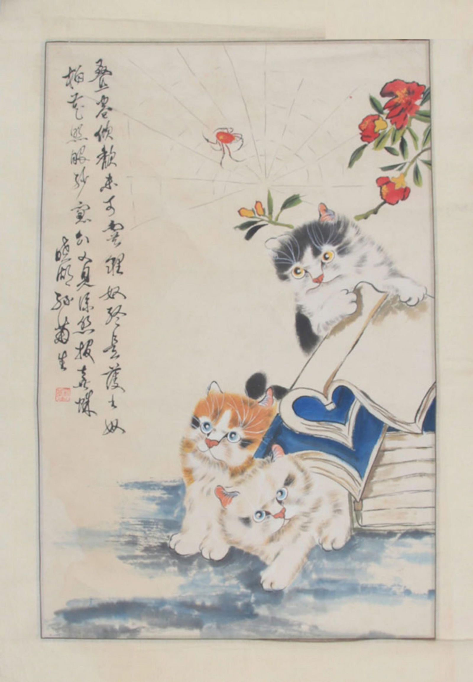 LIAO CHANG NAN, CHINESE PAINTING ATTRIBUTED TO: Contemporary, High: 39.0 inch Width:11.7 inch