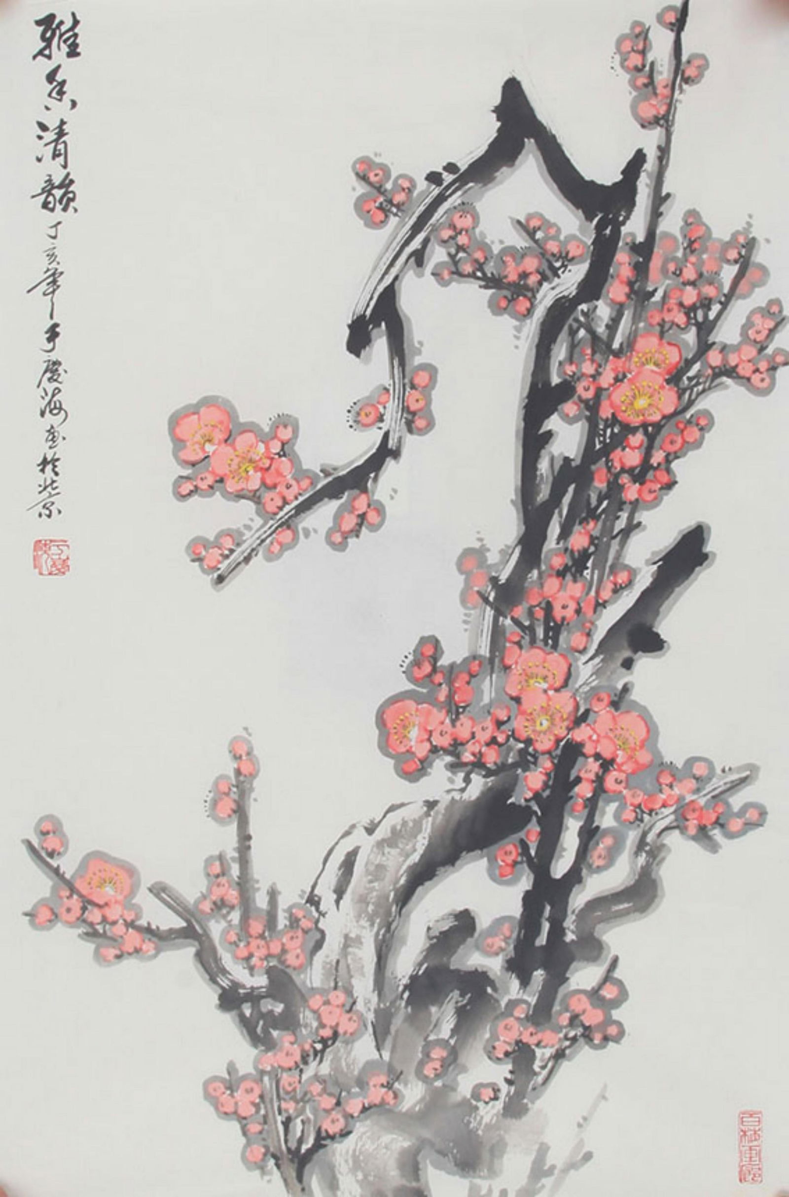 YU QING HAI, CHINESE PAINTING ATTRIBUTED TO: Contemporary; High: 26.5 inch Width: 17.5 inch