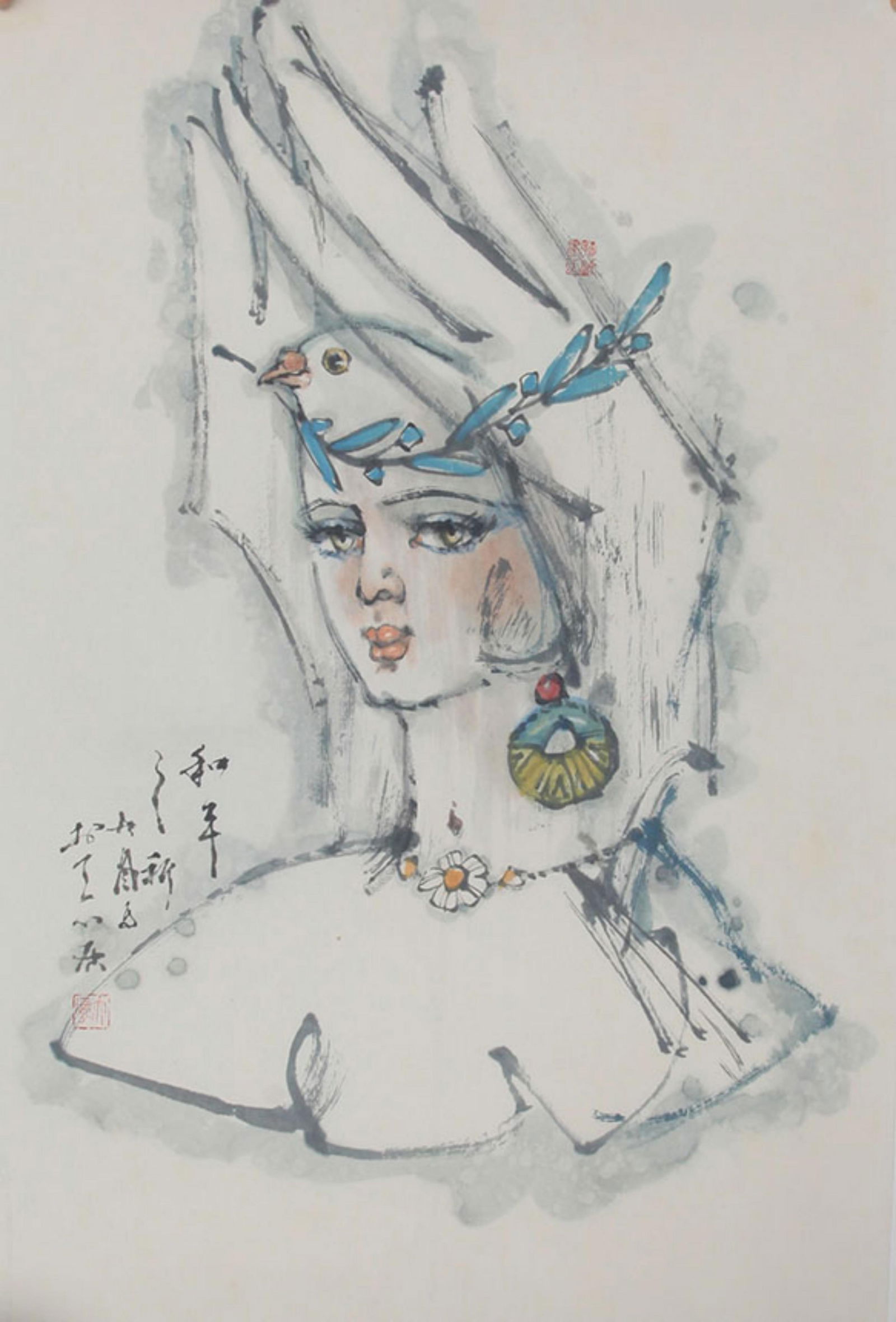 XIAO DA FENG, CHINESE PAINTING ATTRIBUTED TO (1 of 3)