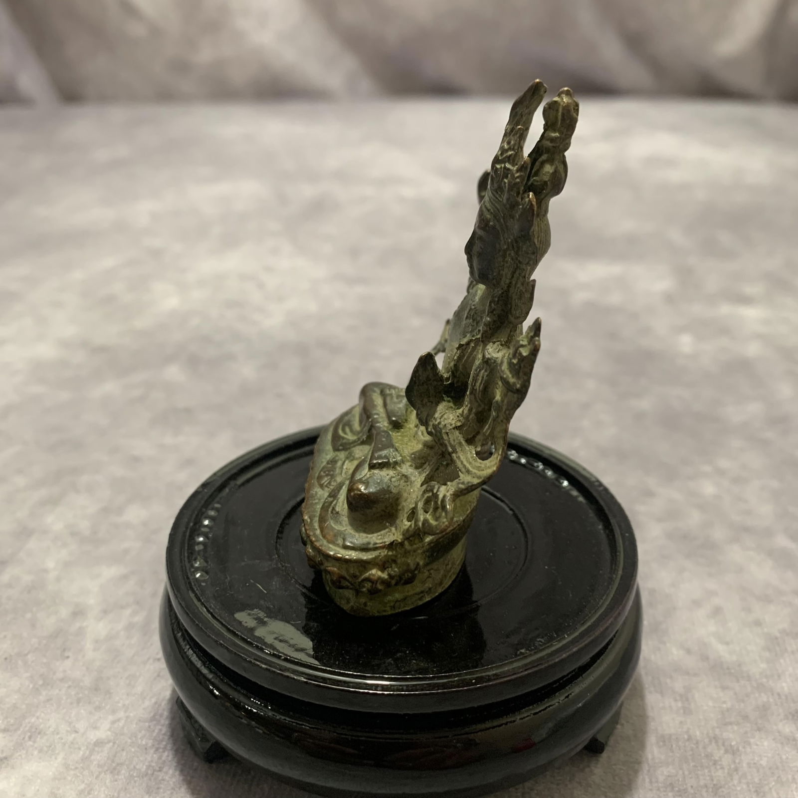 A FINE SMALL TIBETAN BUDDHIST STATUES - 2