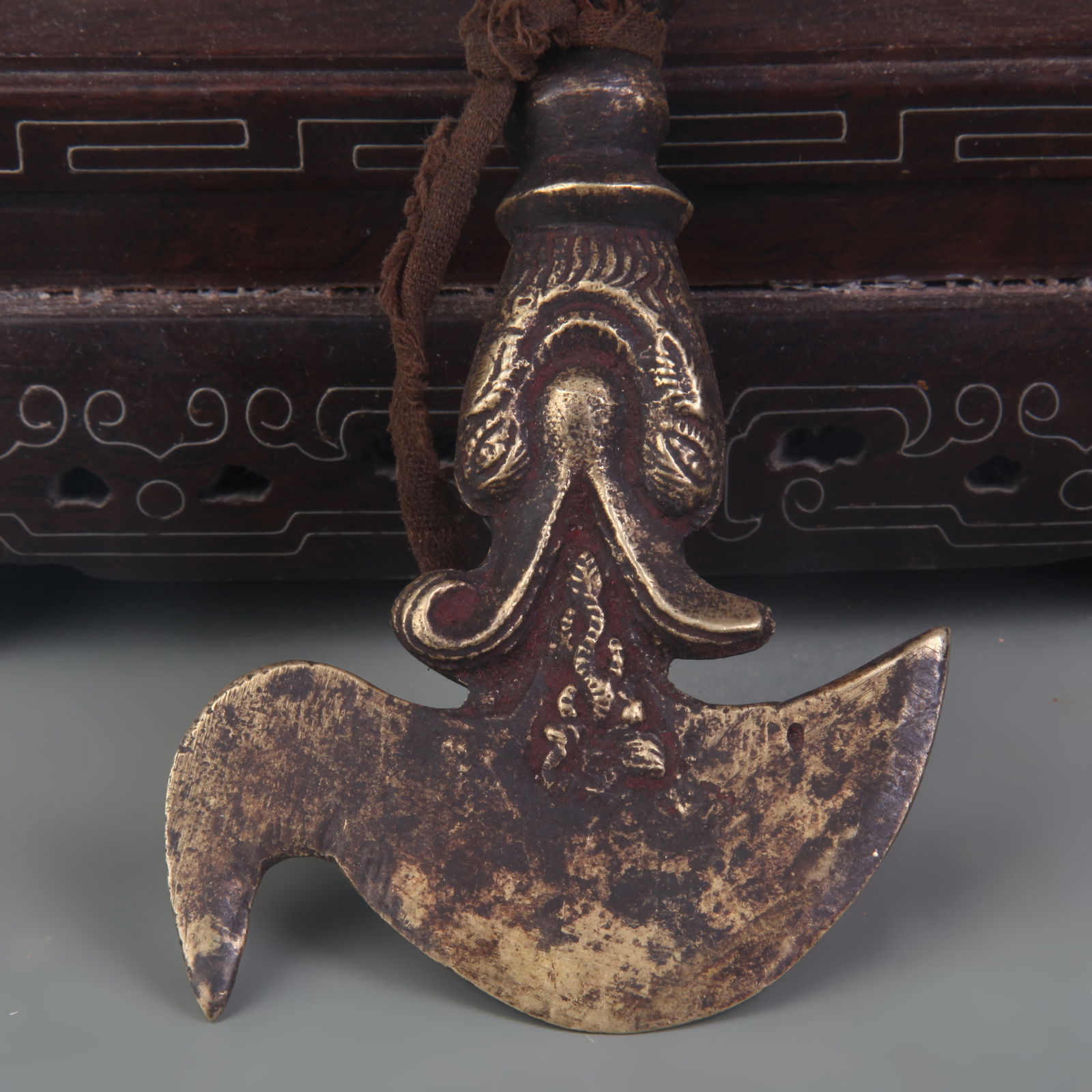 SMALL TIBETAN BUDDHIST RITUAL INSTRUMENTS (1 PAIR) - 5