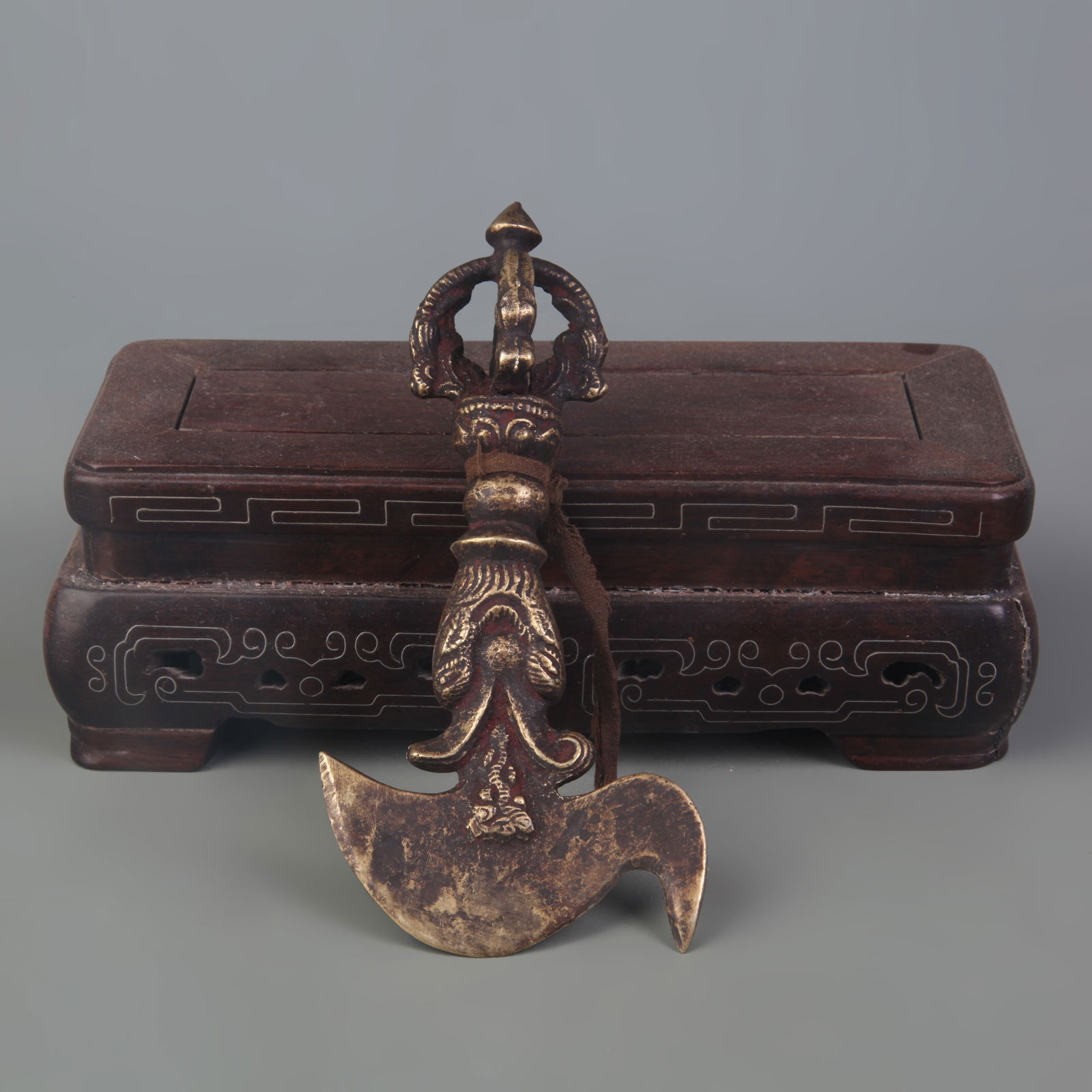 SMALL TIBETAN BUDDHIST RITUAL INSTRUMENTS (1 PAIR) - 6