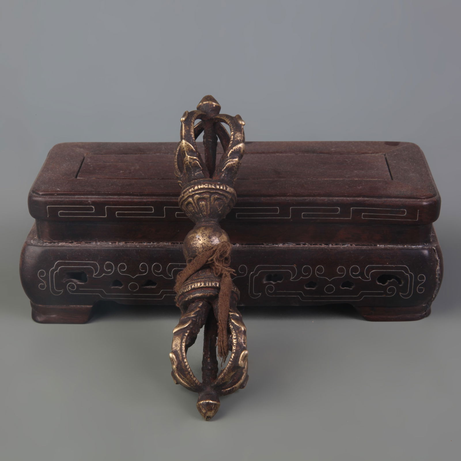 SMALL TIBETAN BUDDHIST RITUAL INSTRUMENTS (1 PAIR) - 8