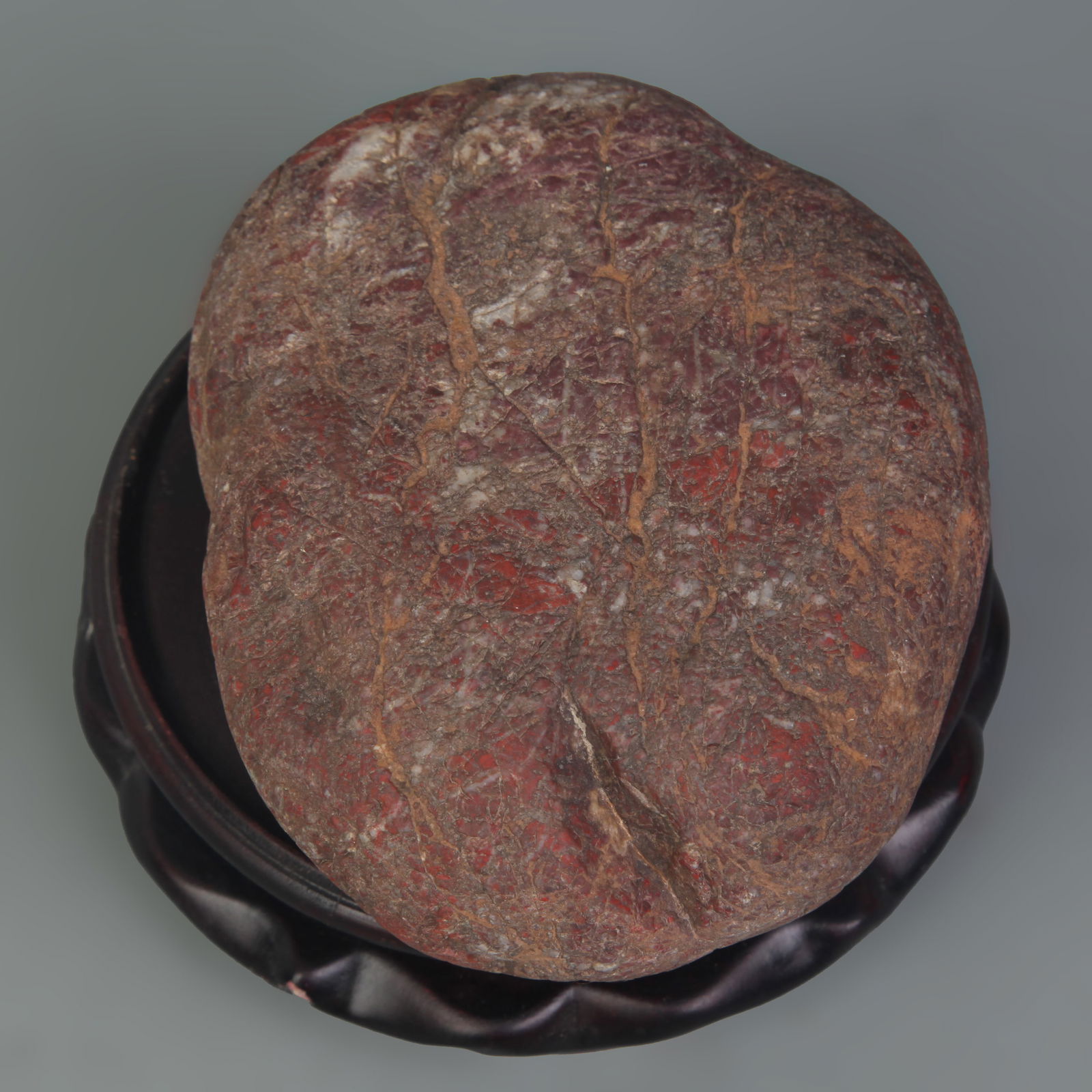 DECORATIVE STONE SCULPTURE: Modern; Long:5.0 inch, Width: 4.0 inch, High:1.7 inch