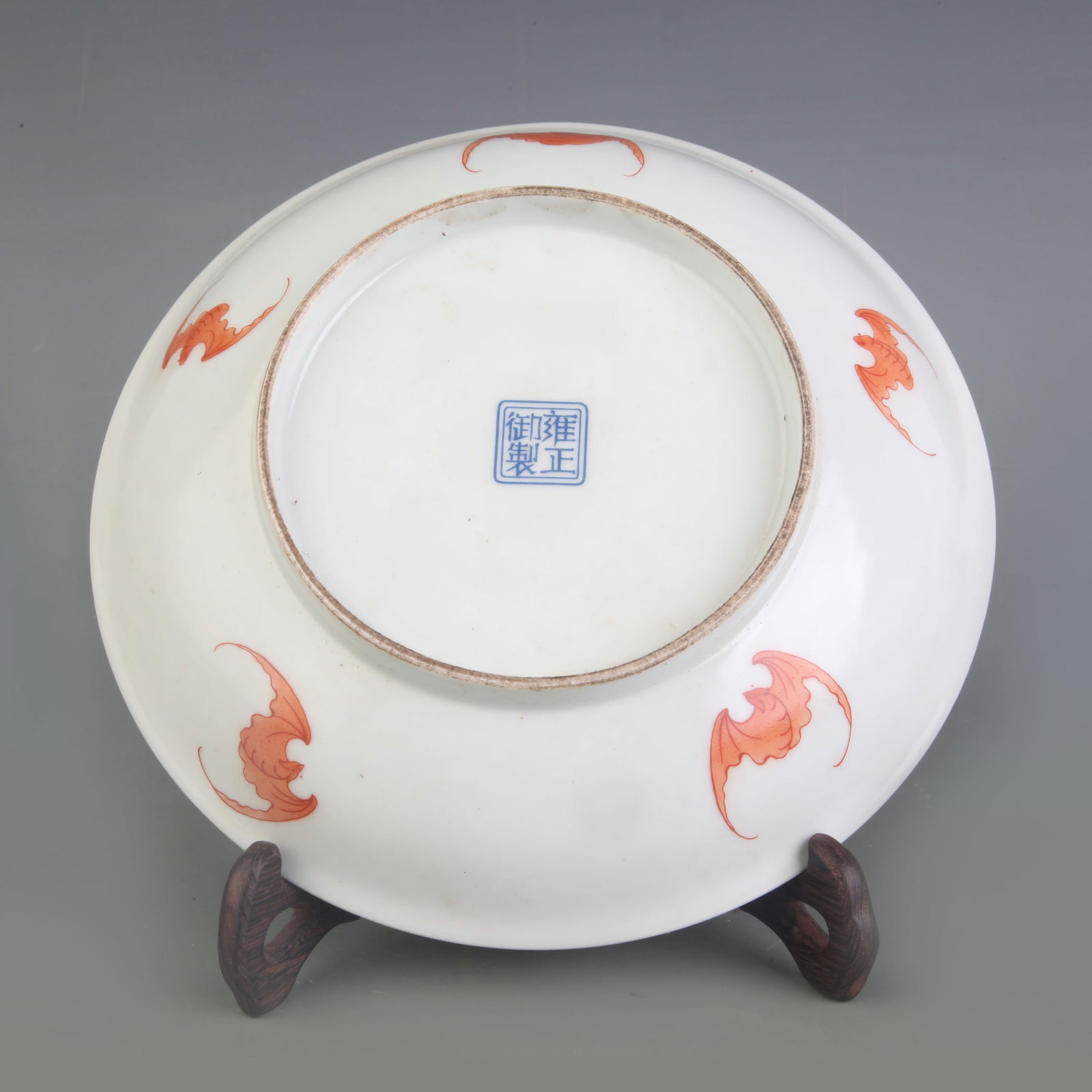 ENAMEL PORCELAIN PLATE WITH FIGURE PATTERNS - 4