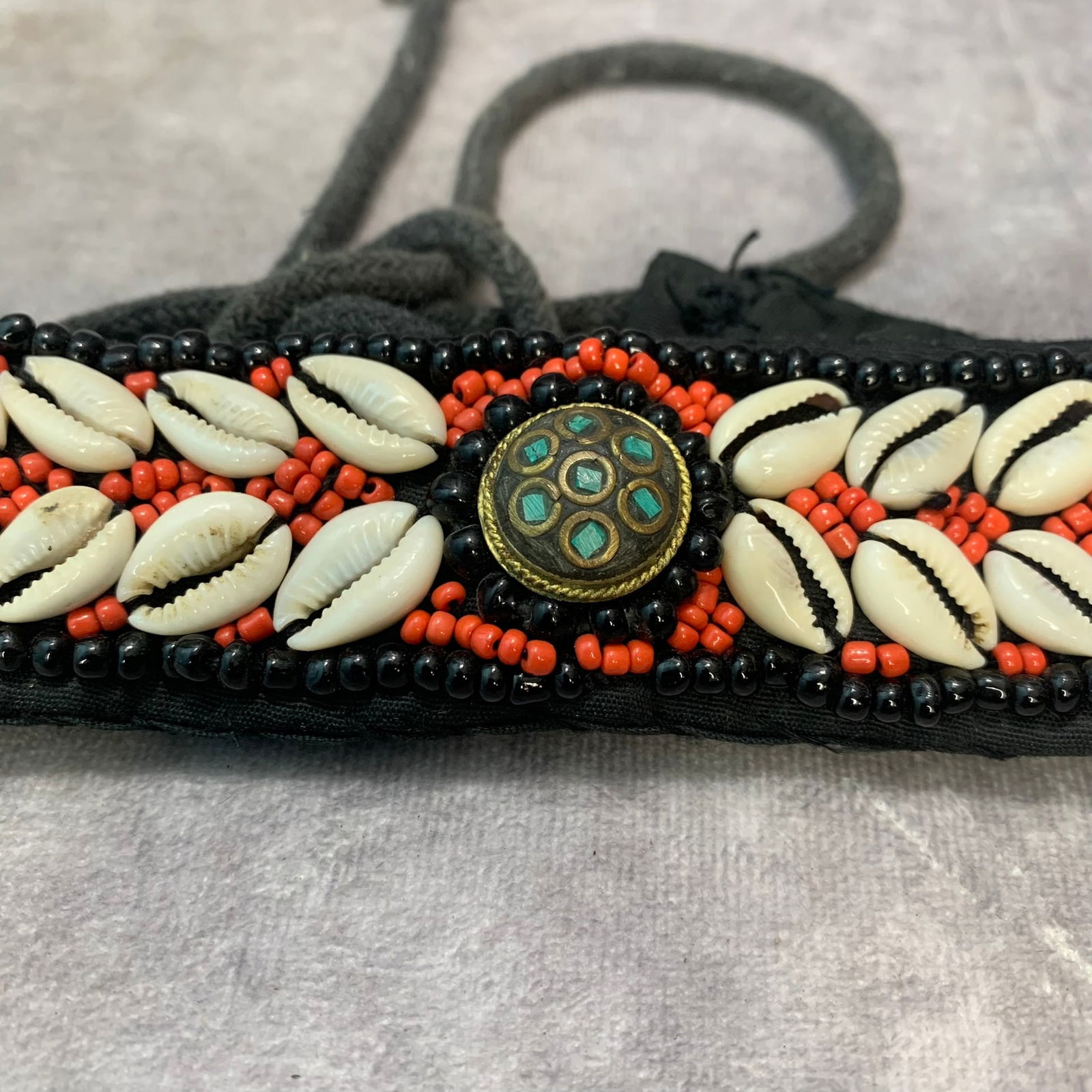 A FINE TIBETAN SHELL MADE BELT - 4