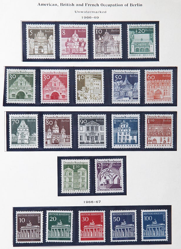 GROUP OF OLD AMERICAN OLD STAMPS: 20th Century