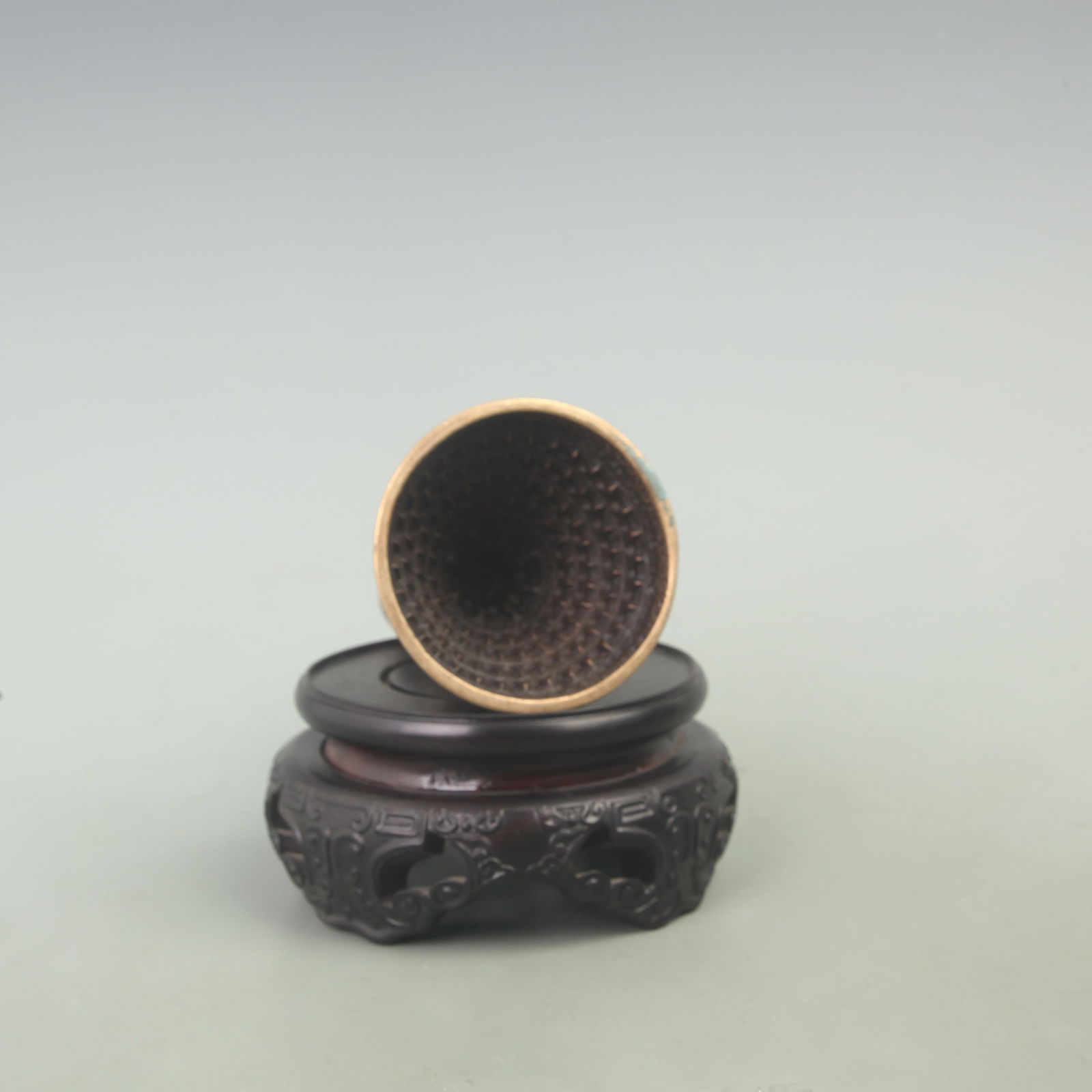 A FINE TIBETAN BUDDHISM INSTRUMENTS MOLD - 5