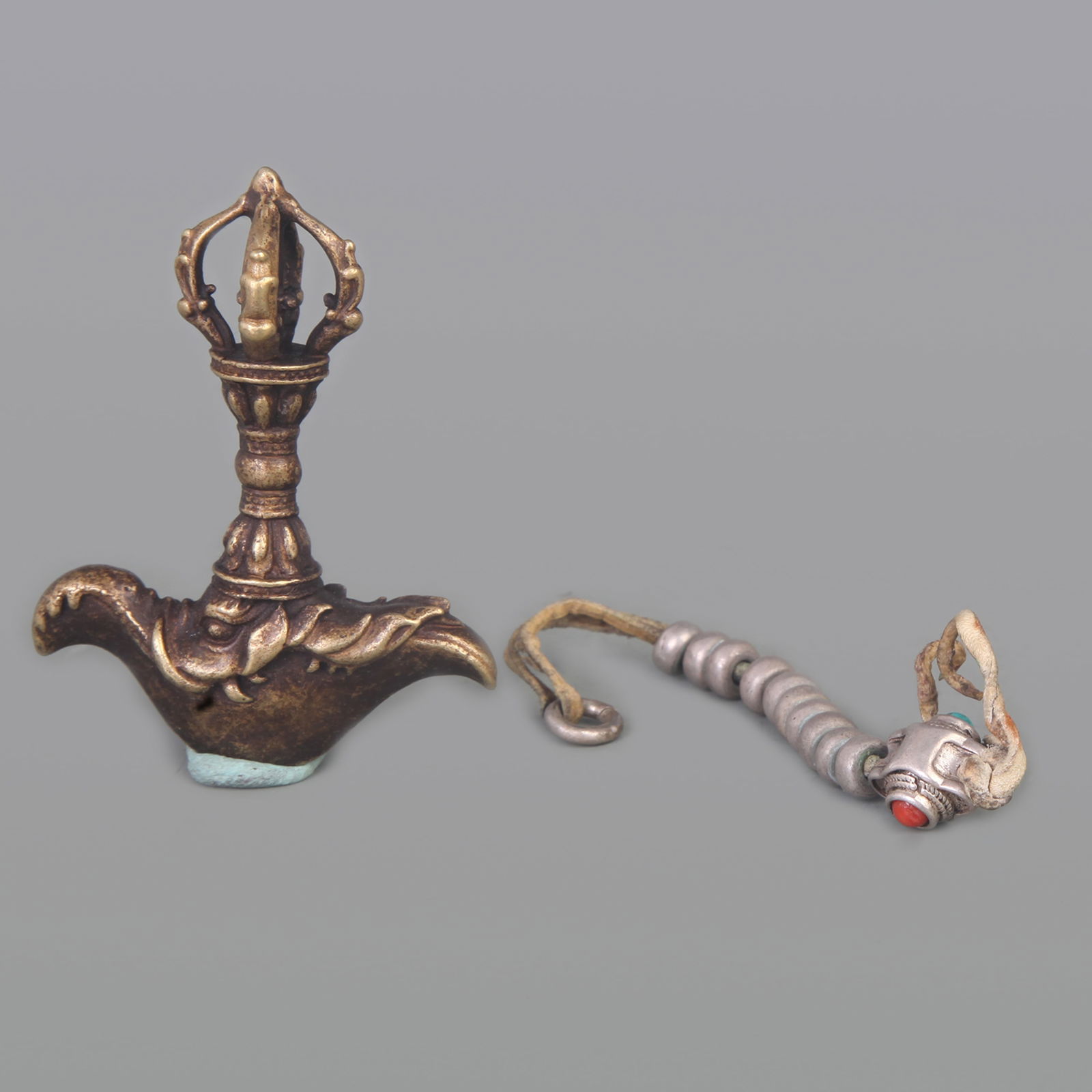 GROUP OF TIBETAN BUDDHISM INSTRUMENTS PHURBA - 2