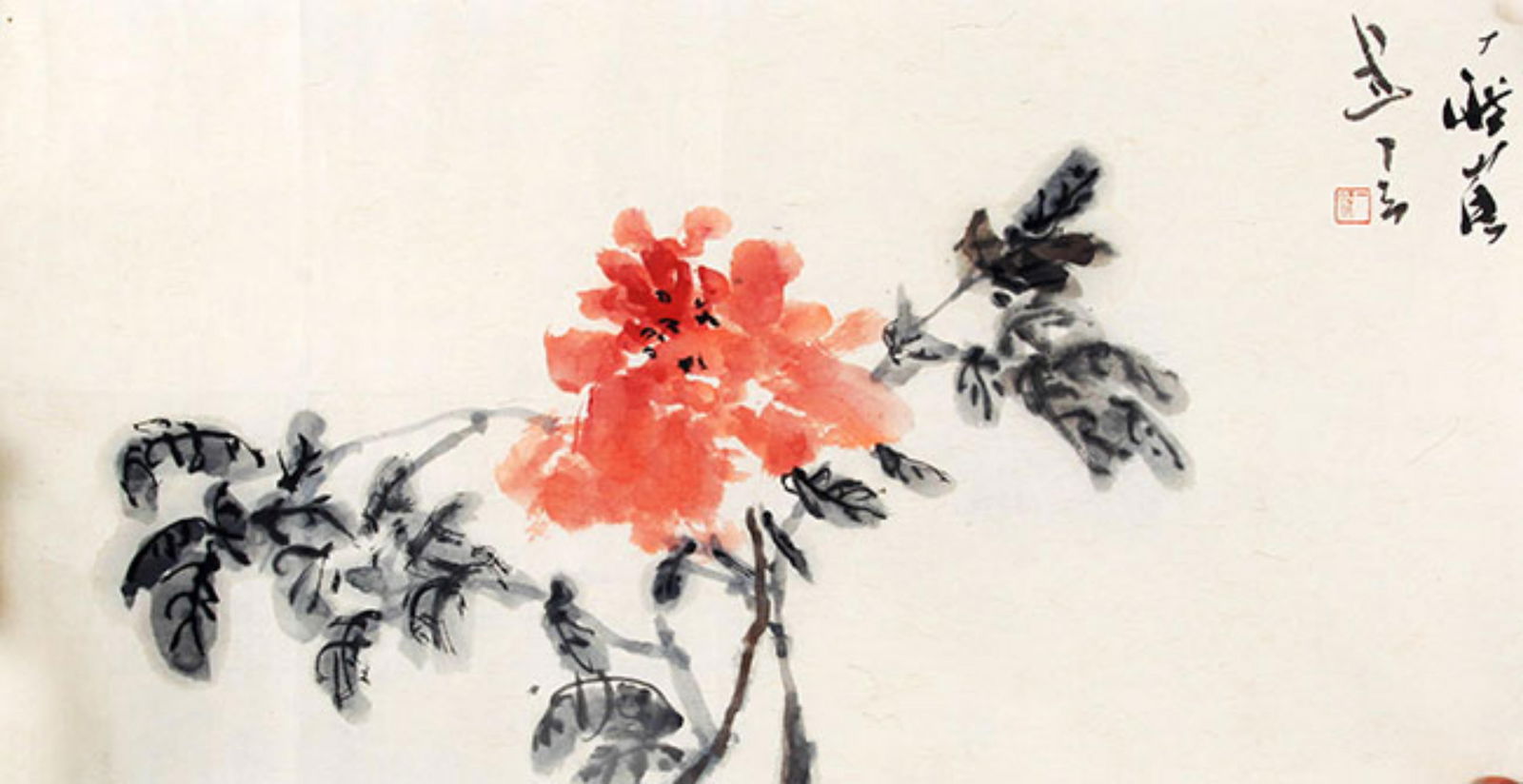 CHINESE PAINTING, ATTRIBUTED TO CUI JIAN LI: Contemporary,Width: 13.00 inch; High:27.00 inch