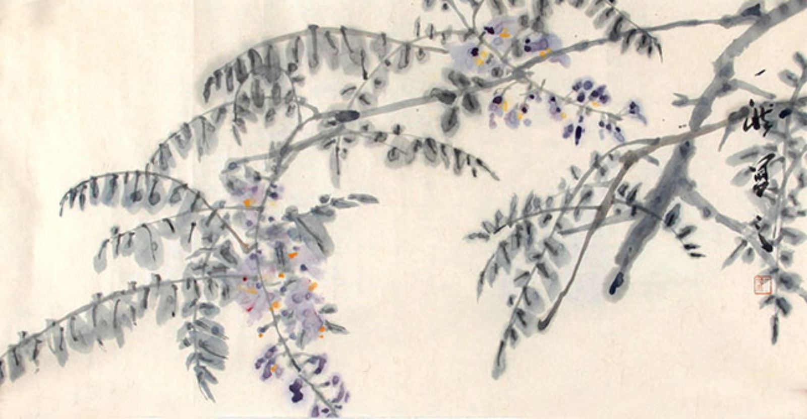 CHINESE PAINTING, ATTRIBUTED TO CUI JIAN LI: Contemporary,Width: 13.00 inch; High:27.00 inch
