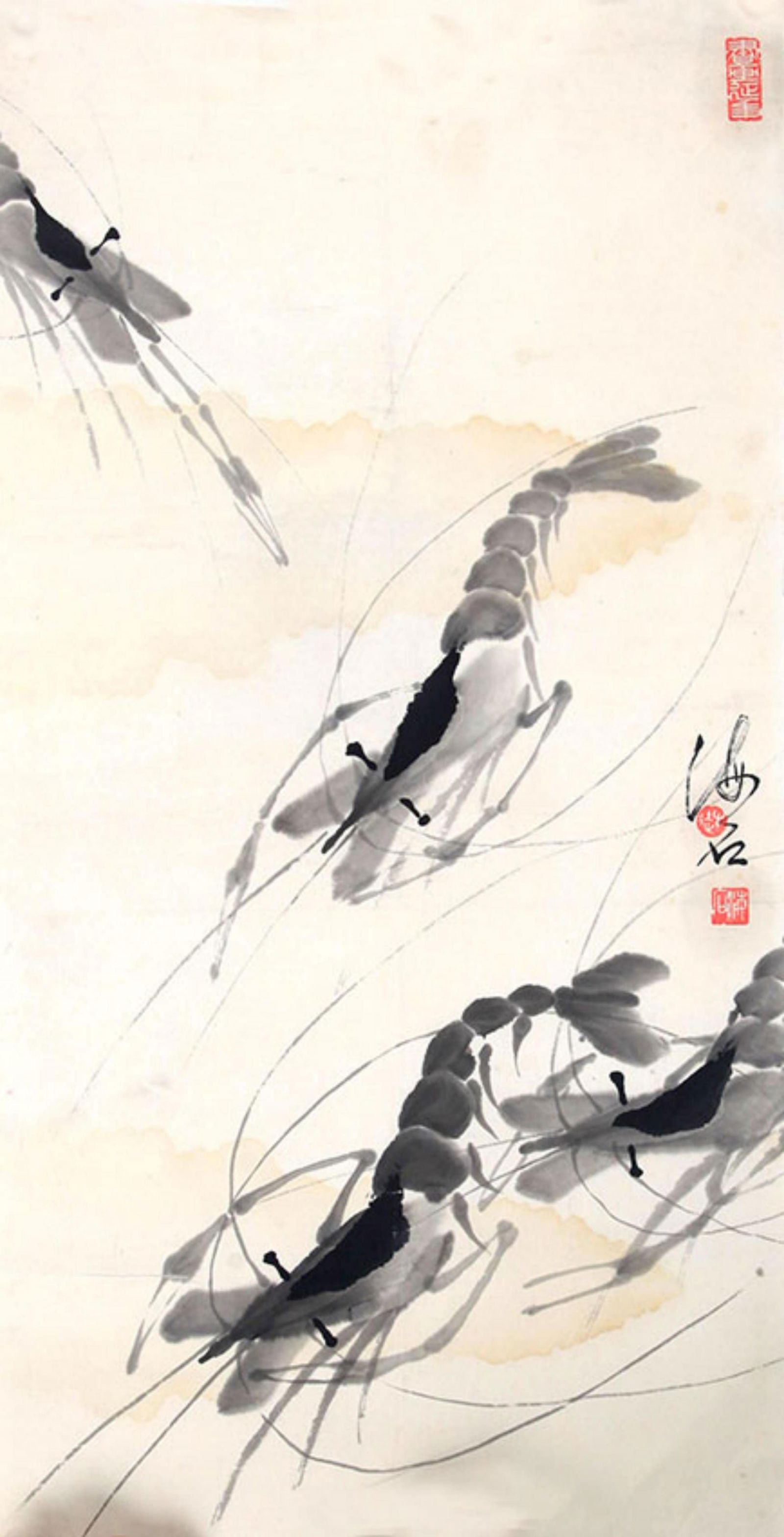 HAI SHI, CHINESE PAINTING ATTRIBUTED TO: Contemporary, High: 26.00 inch; Width: 12.00 inch;