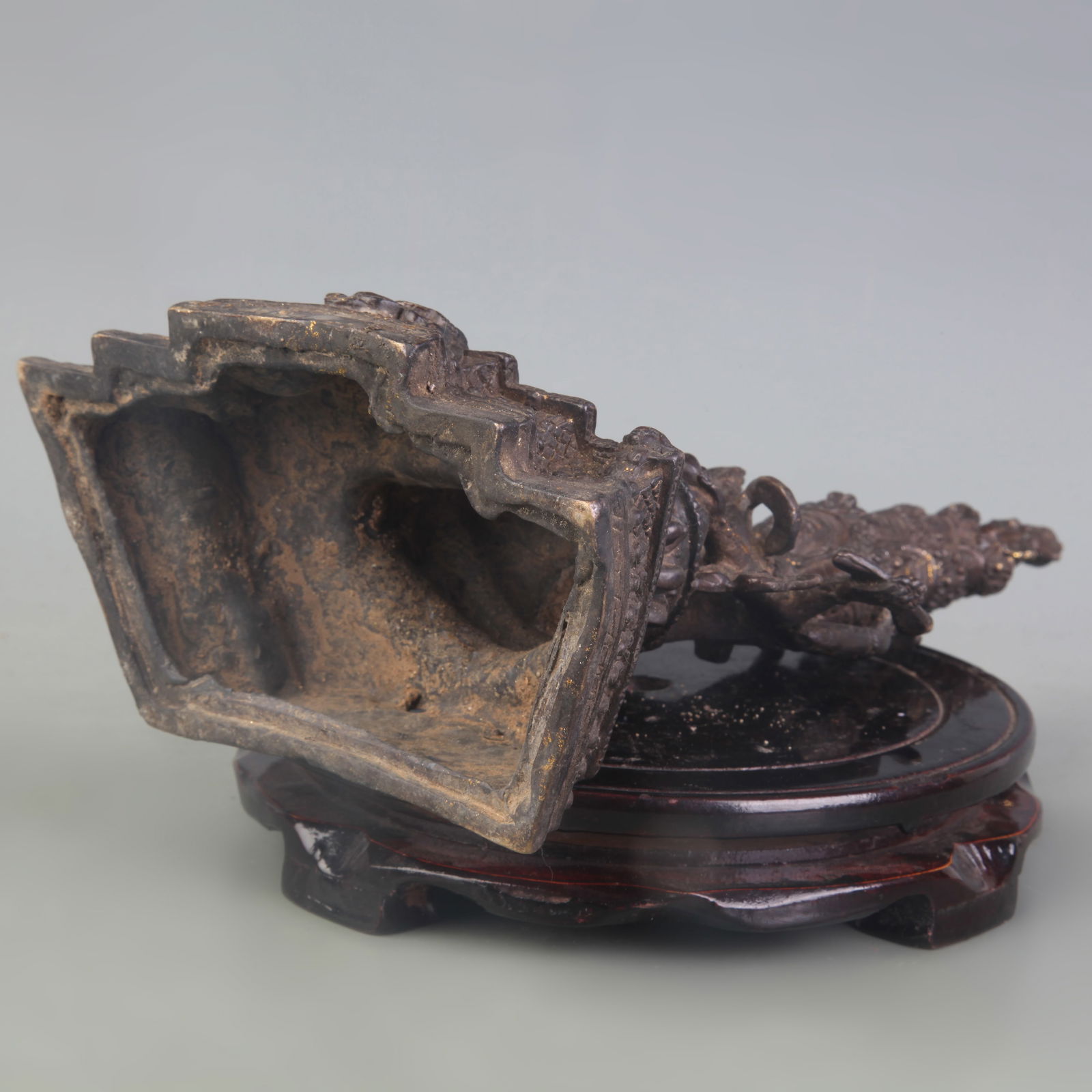 BRONZE THOUSAND-FACED BUDDHA STATUE - 6