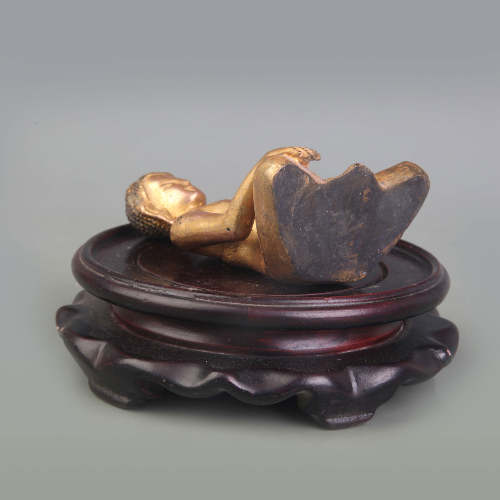 A FINE SHAKYAMUNI BUDDHA STATUE - 5